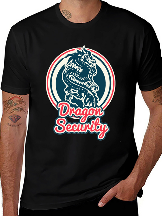 Dragon Security Graphic T-Shirt