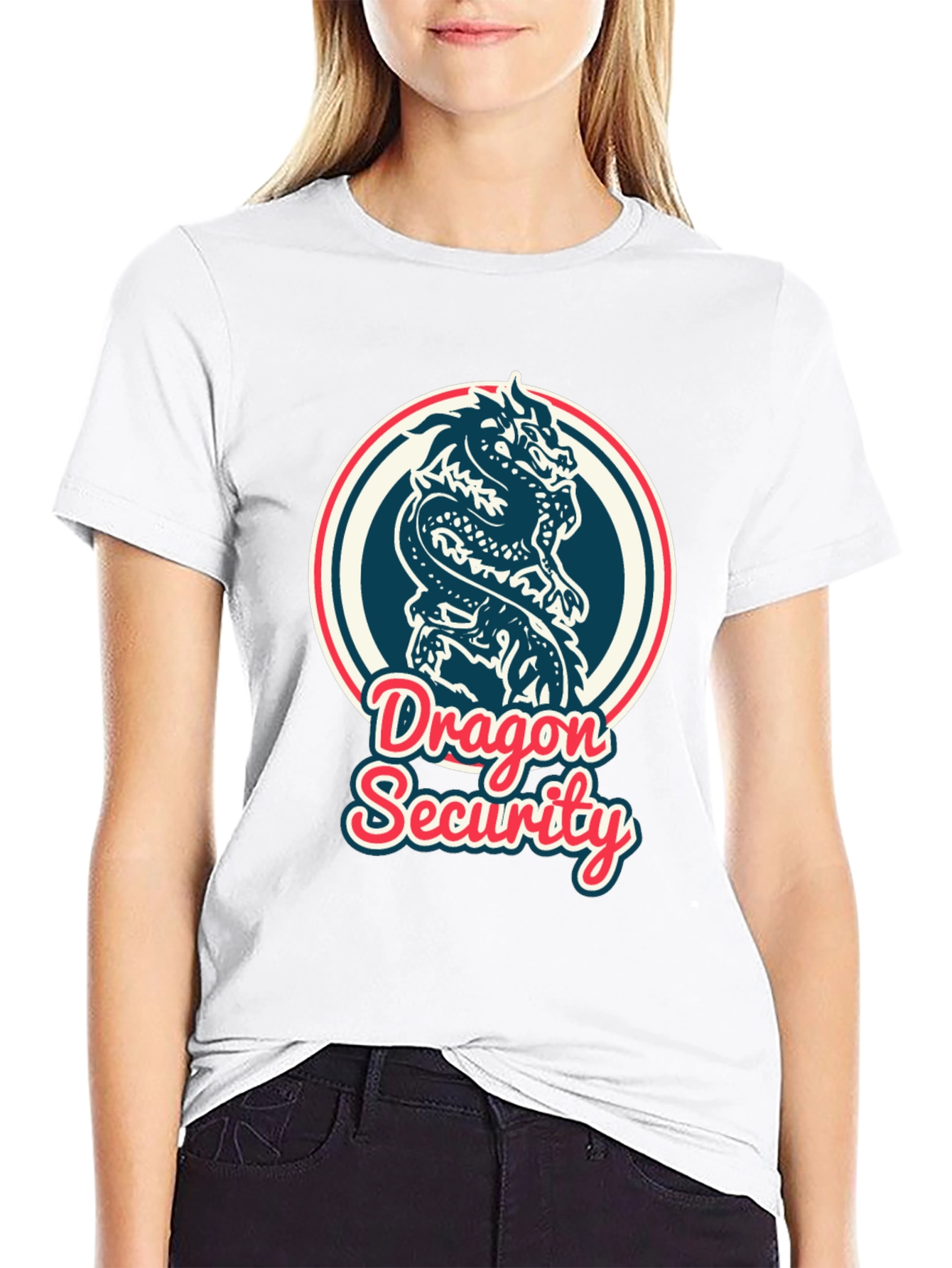 Dragon Security Graphic T-Shirt