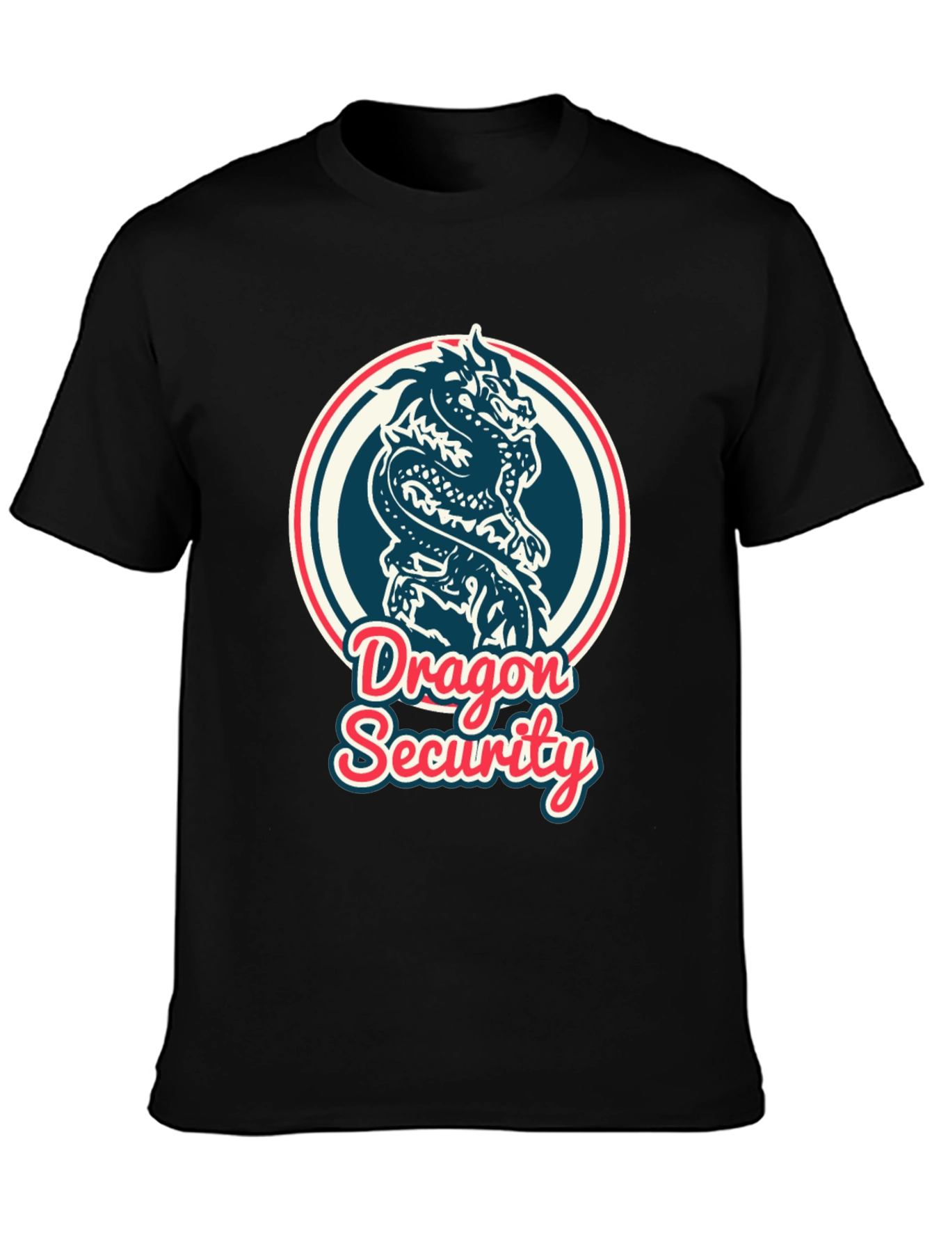 Dragon Security Graphic T-Shirt
