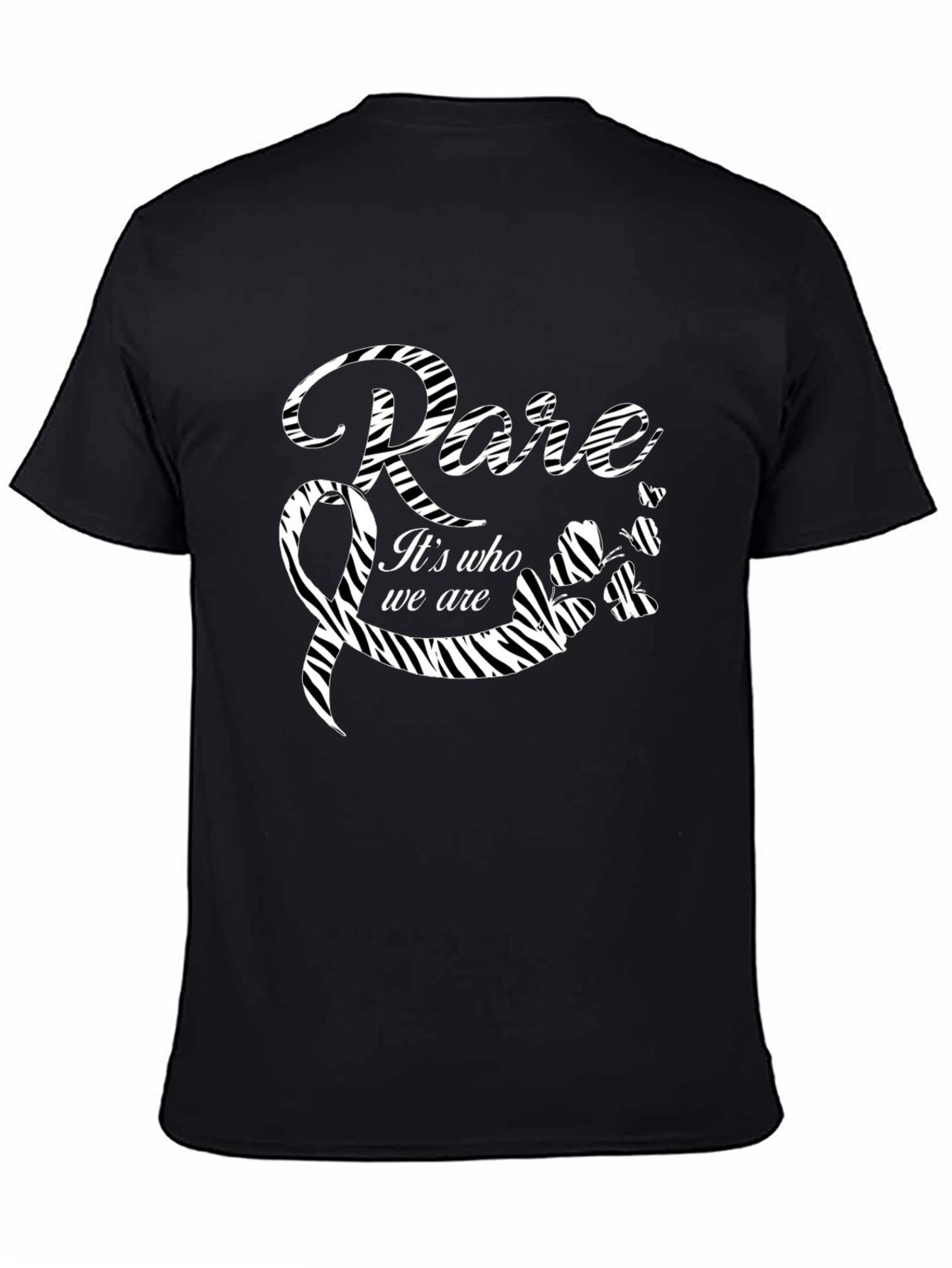 Rare Its Who We Are Zebra Print Tee