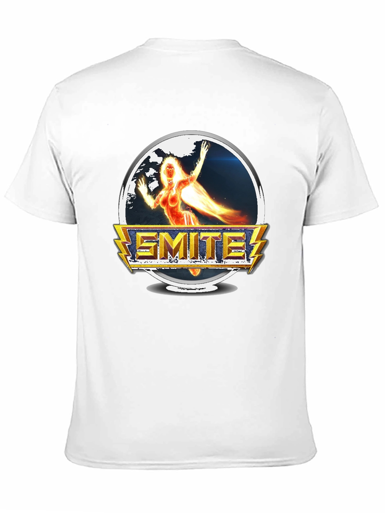 Smite Game T-Shirt - Fire Goddess Graphic Tee