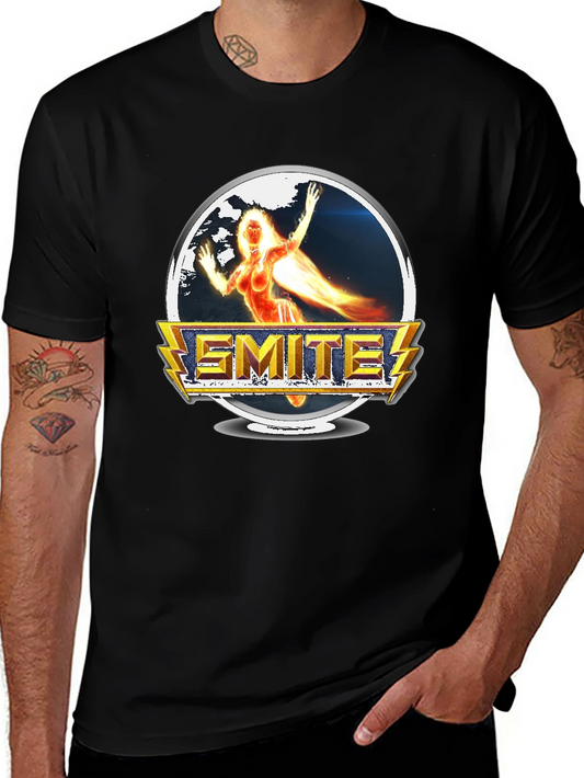 Smite Game T-Shirt - Fire Goddess Graphic Tee