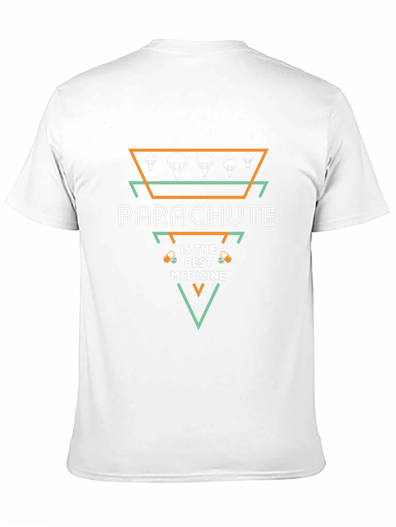 Parachute is The Best Medicine Graphic T-Shirt