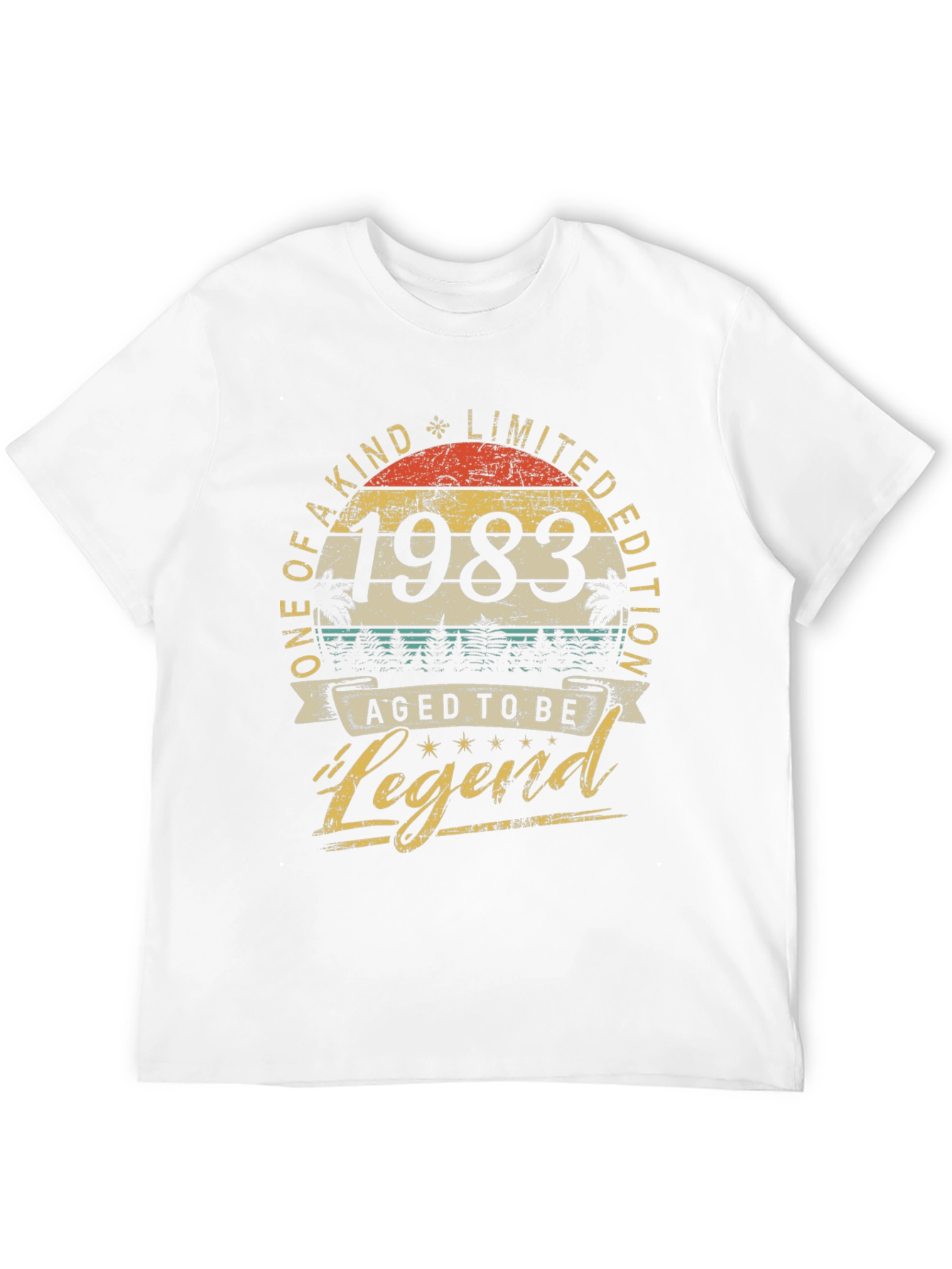Aged to be Legend 1983 Graphic T-Shirt