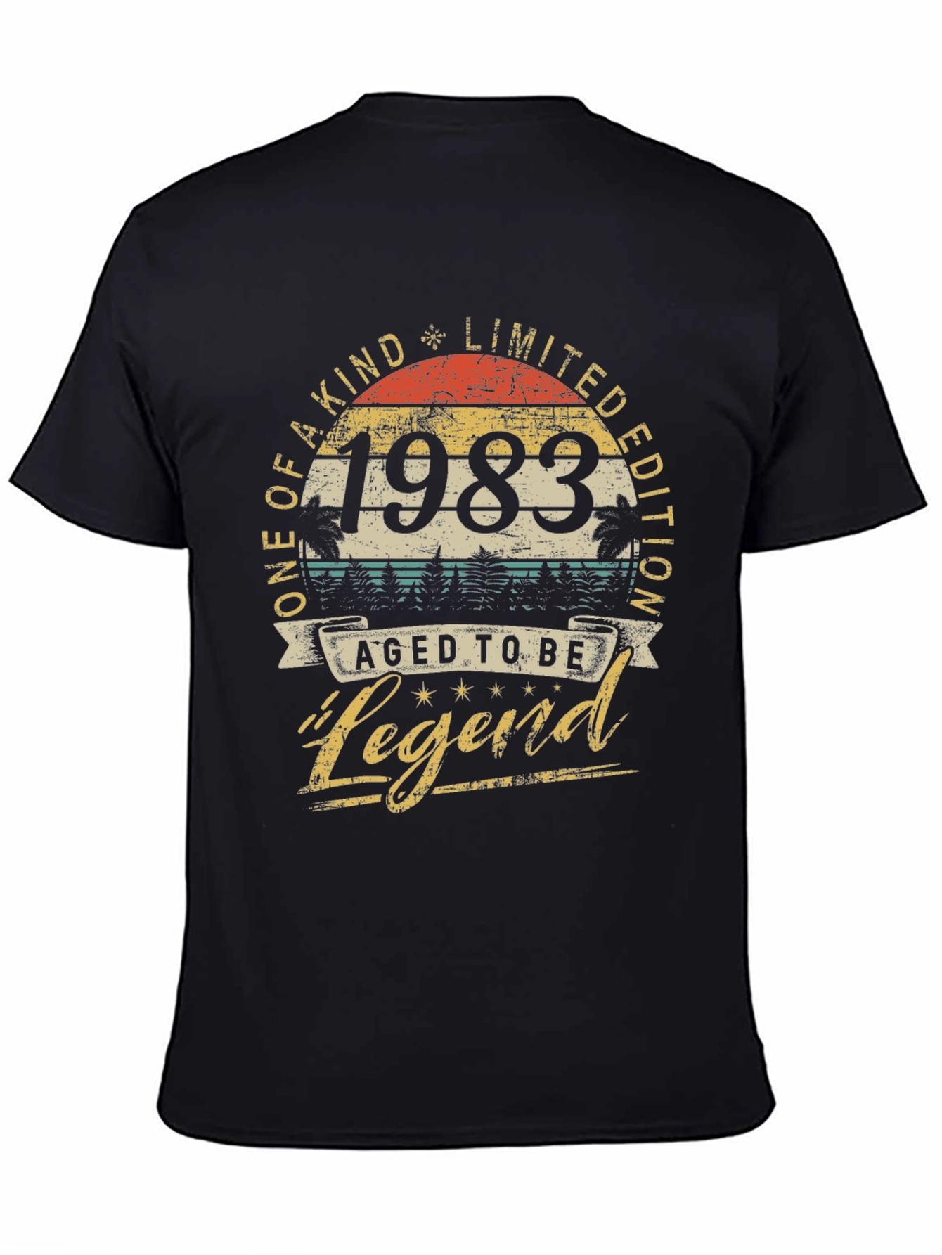 Aged to be Legend 1983 Graphic T-Shirt