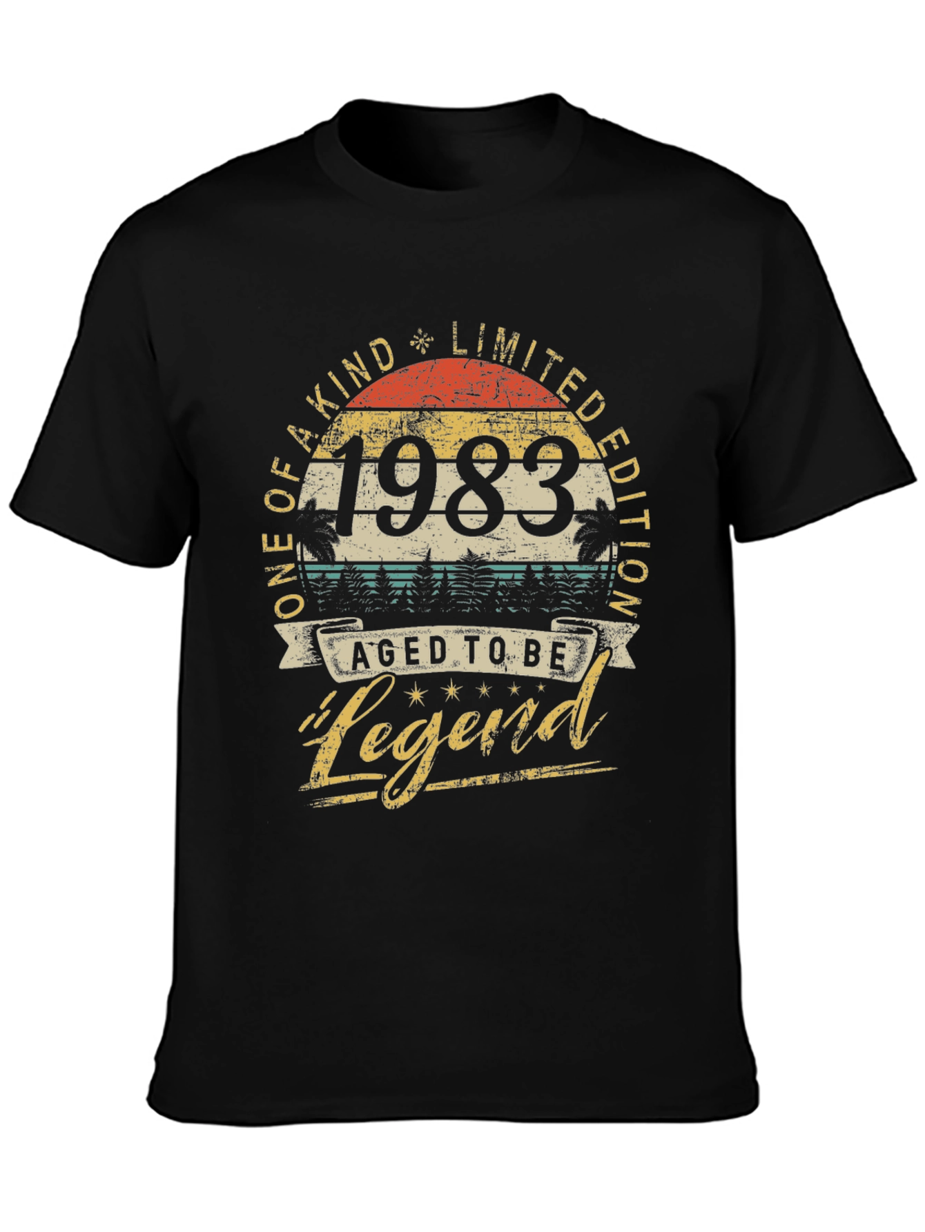 Aged to be Legend 1983 Graphic T-Shirt