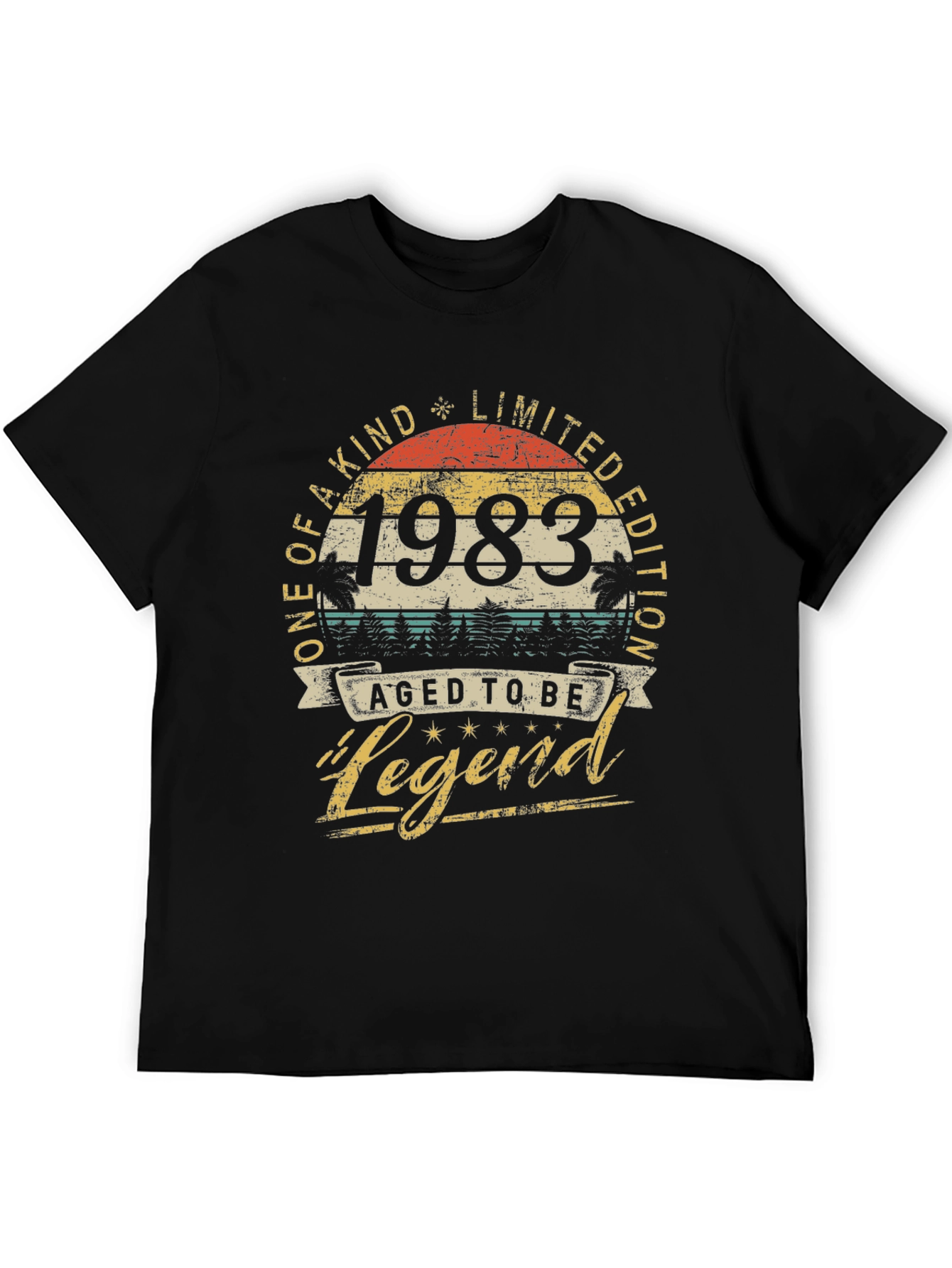 Aged to be Legend 1983 Graphic T-Shirt