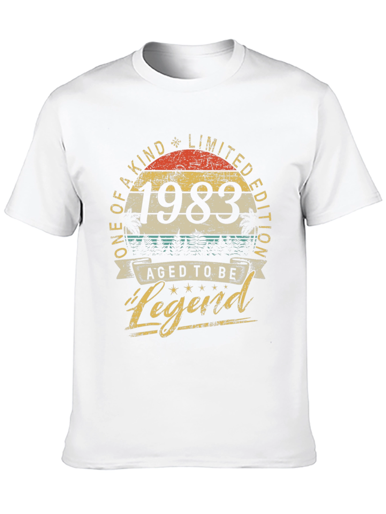 Aged to be Legend 1983 Graphic T-Shirt
