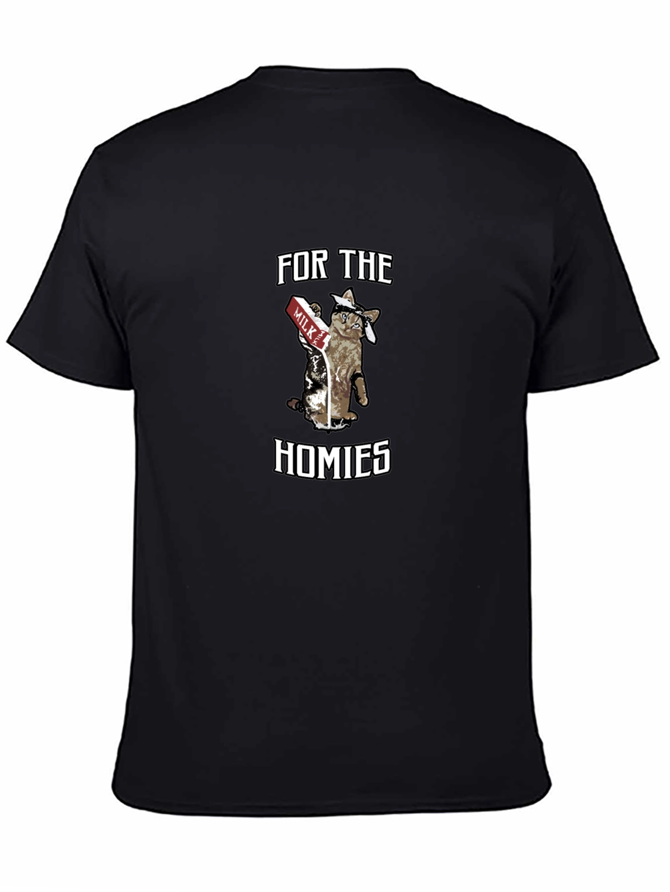 For the Homies Cat Milk T-Shirt