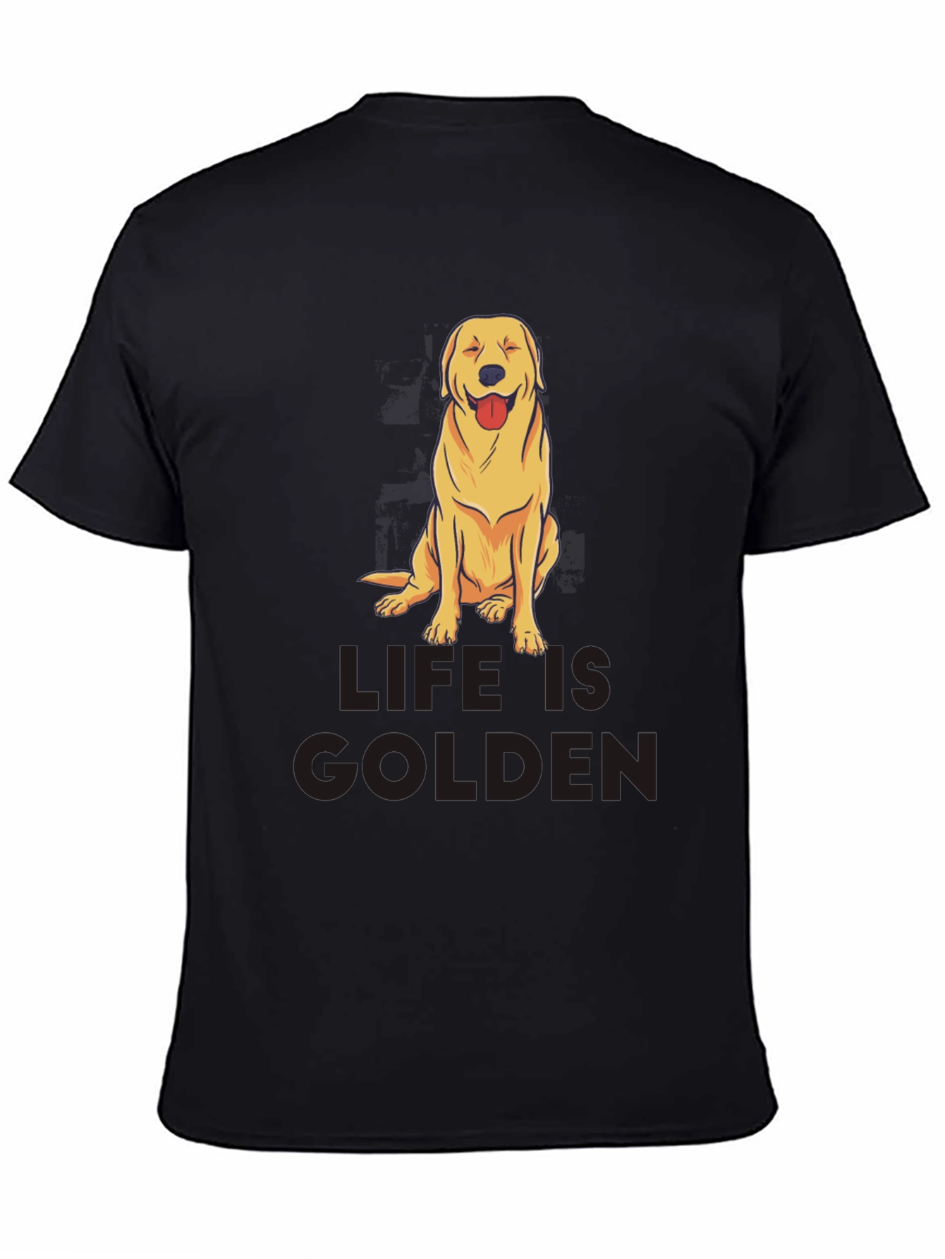 Life is Golden Dog Graphic Tee