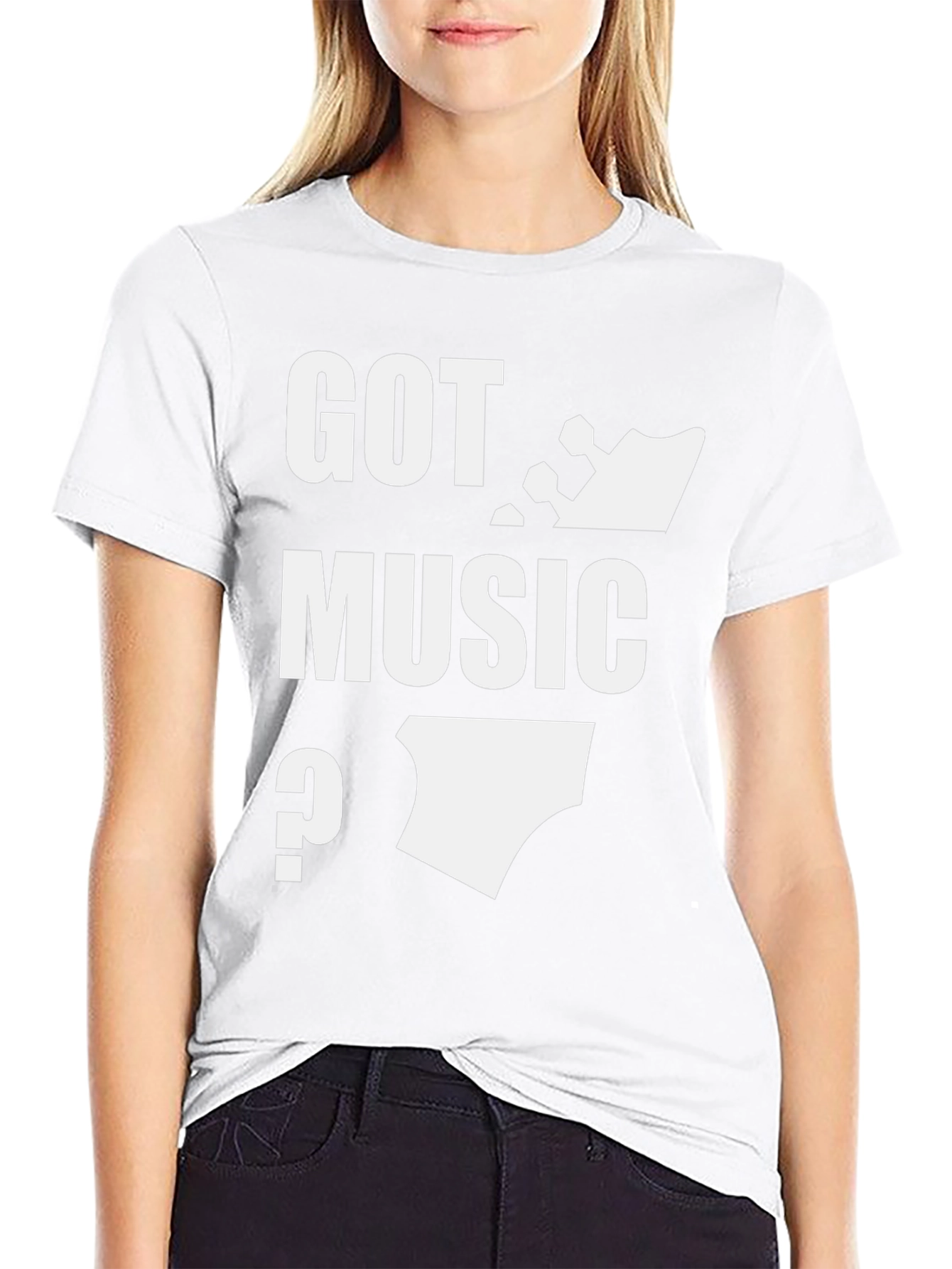 Got Music? Black T-Shirt Graphic Tee
