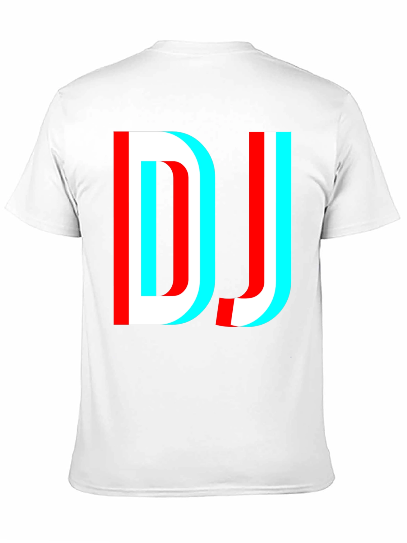 DJ Glitch Graphic Black T-Shirt