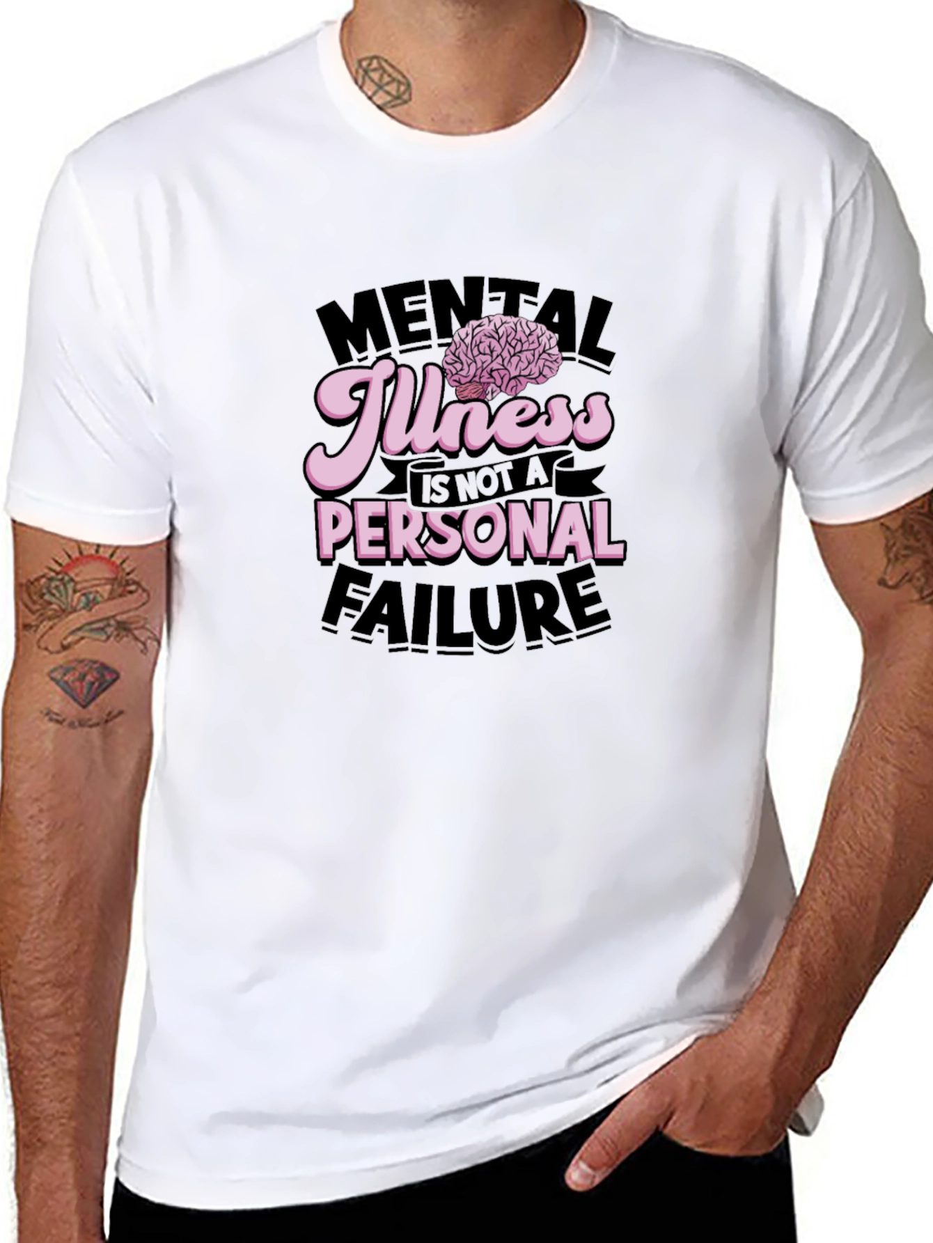 Mental Illness Awareness Graphic Tee