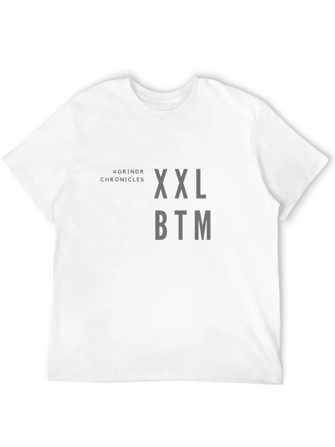 Grindr Chronicles XXL BTM Black T-Shirt