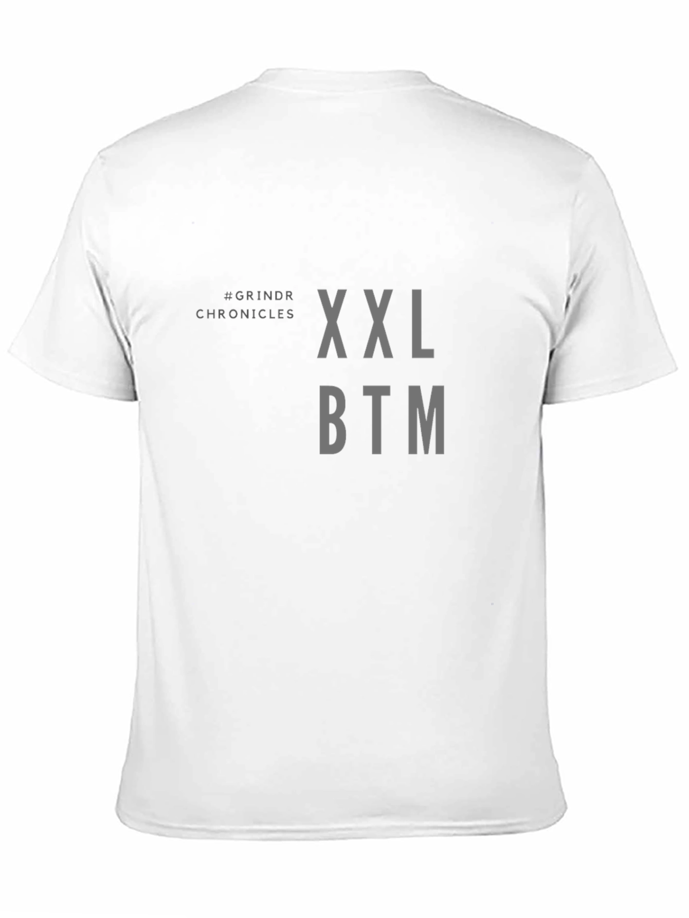Grindr Chronicles XXL BTM Black T-Shirt