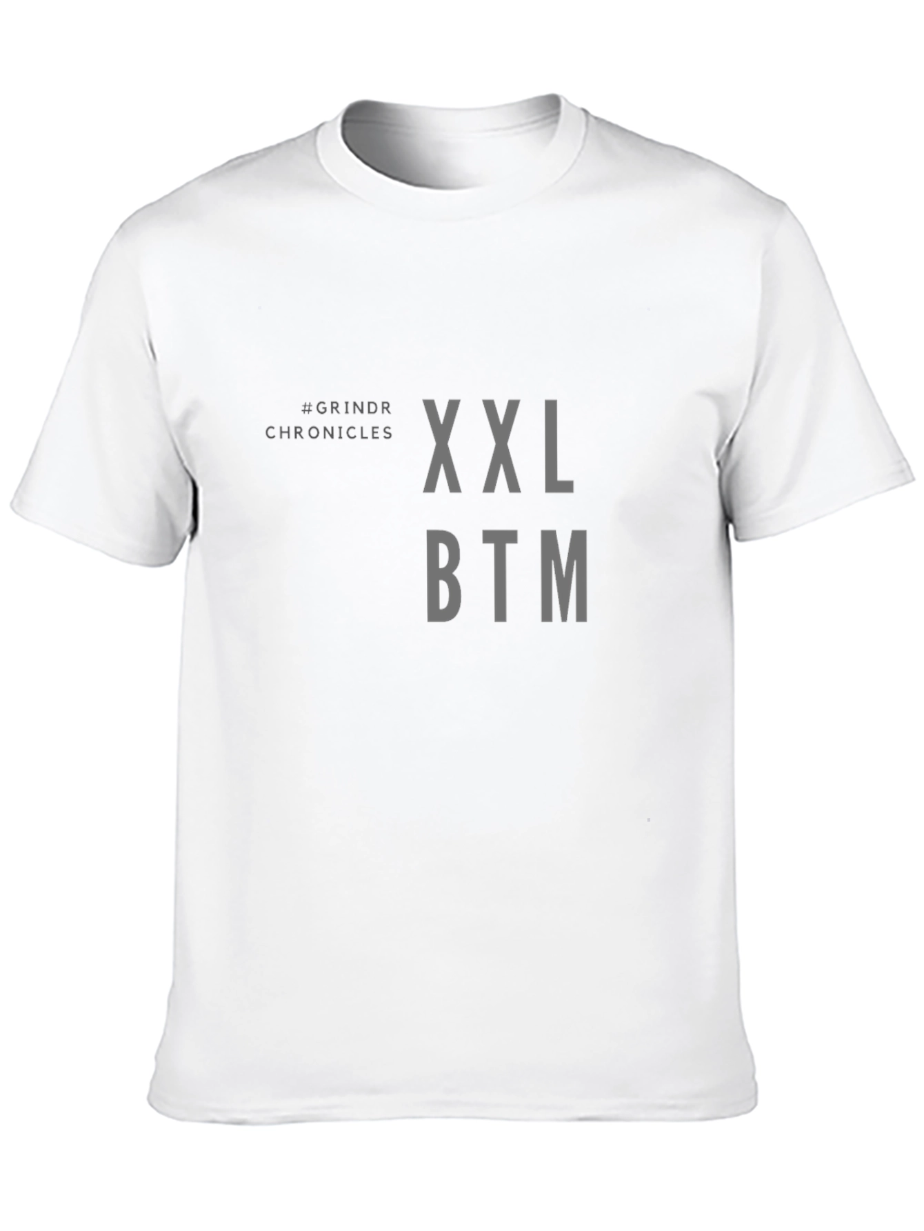 Grindr Chronicles XXL BTM Black T-Shirt