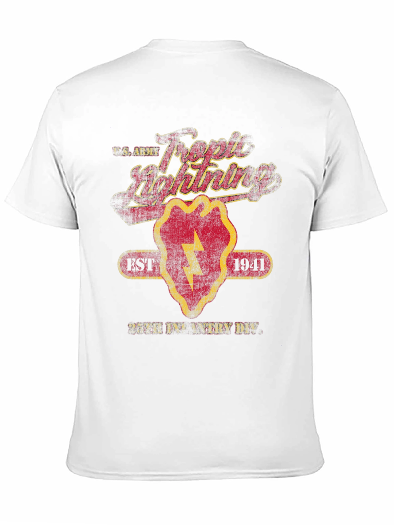 25th Infantry Division Tropic Lightning Graphic T-Shirt