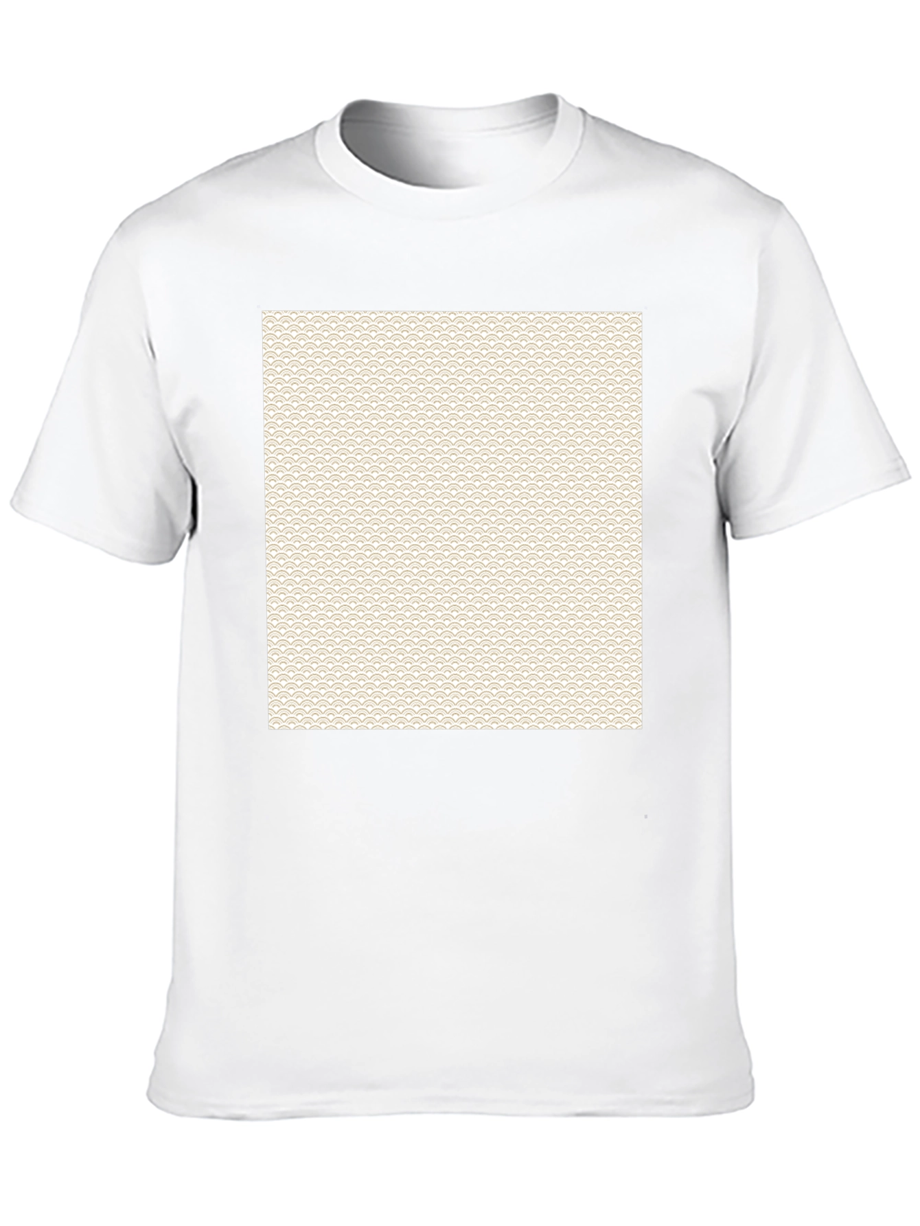 Patterned Square T-Shirt