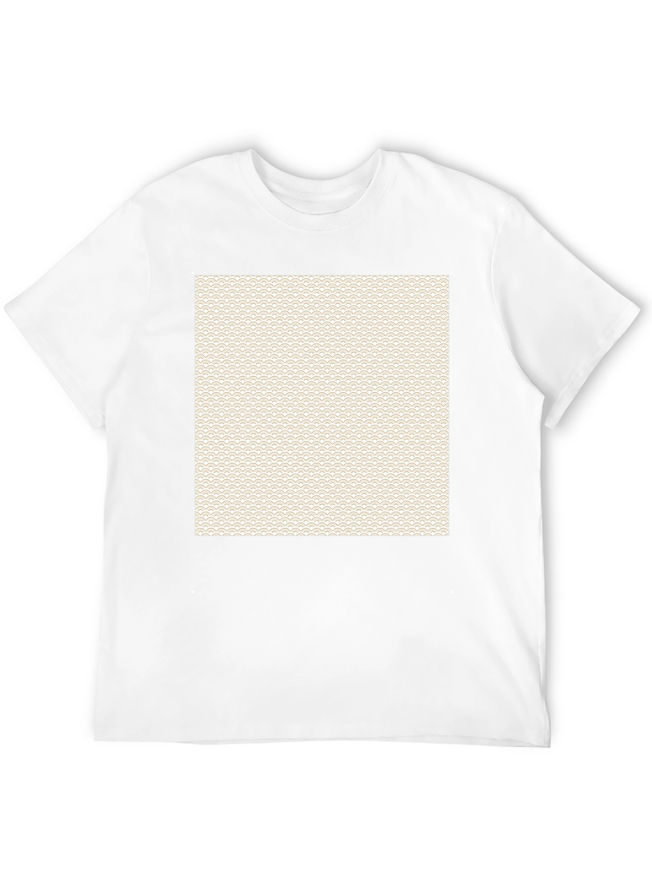 Patterned Square T-Shirt