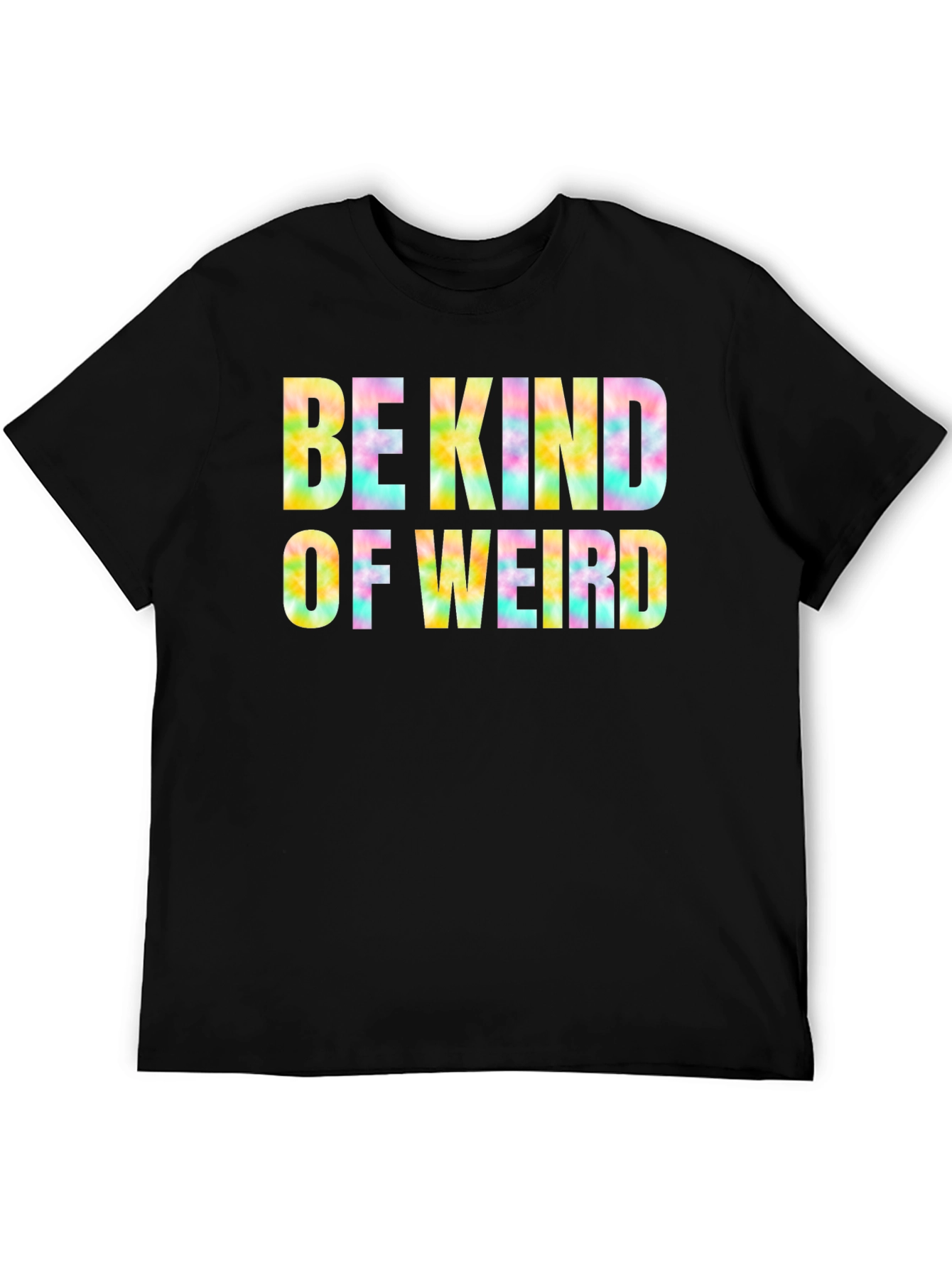 Be Kind Of Weird Graphic T-Shirt - Black