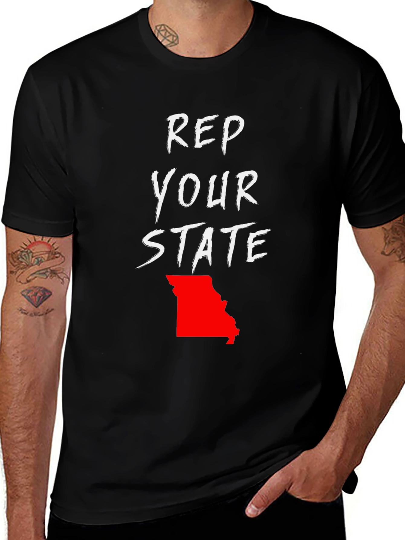 Rep Your State T-Shirt - Missouri Pride
