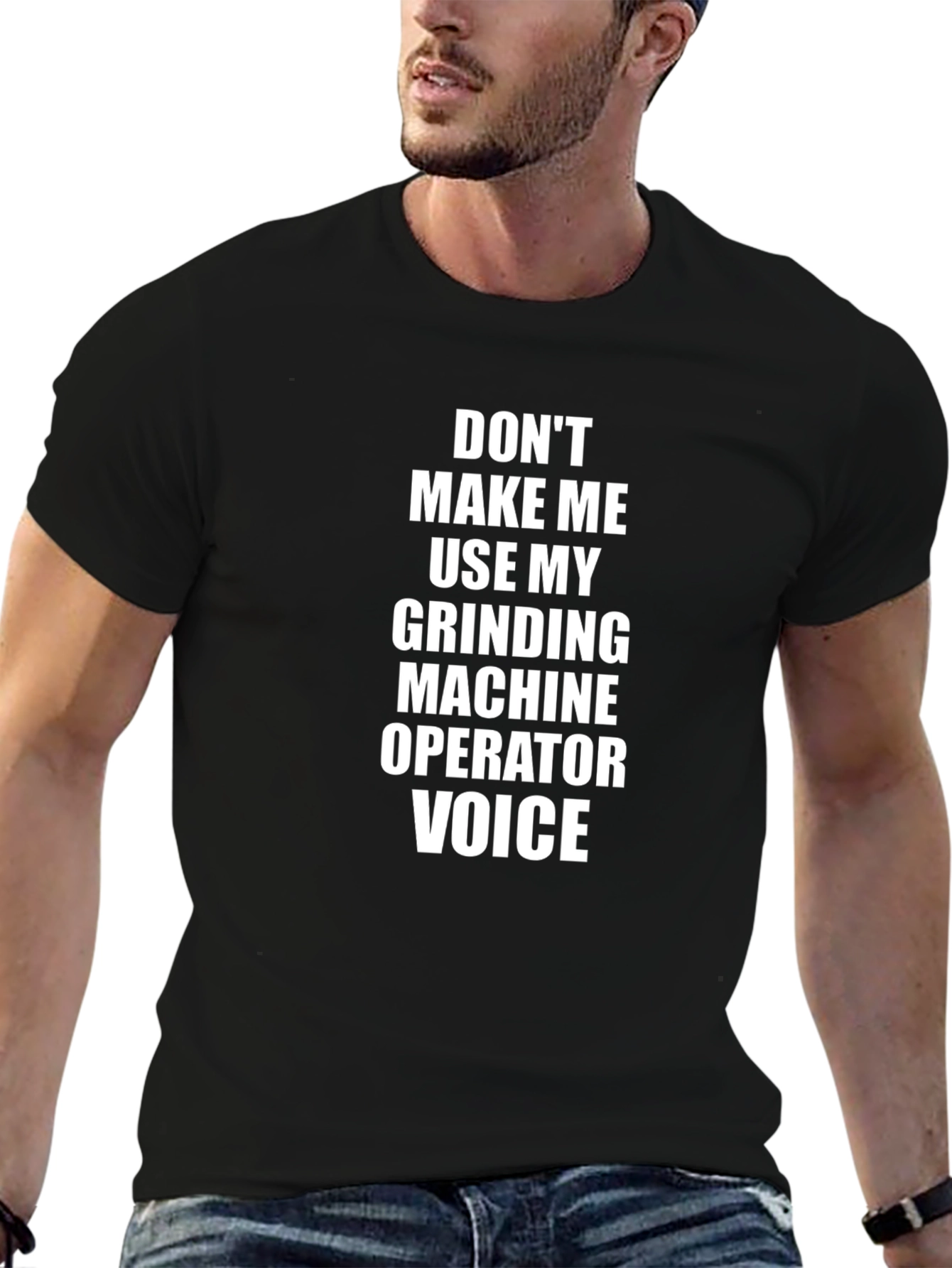 Grinding Machine Operator Voice T-Shirt