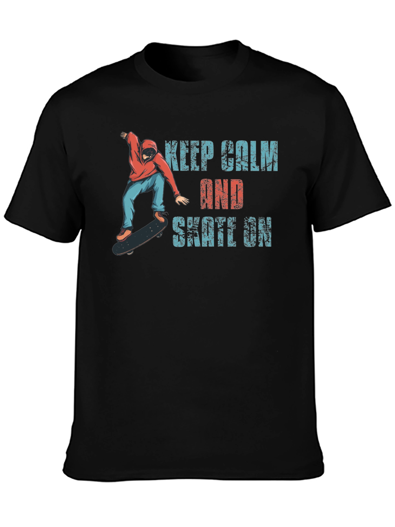 Keep Calm and Skate On T-Shirt