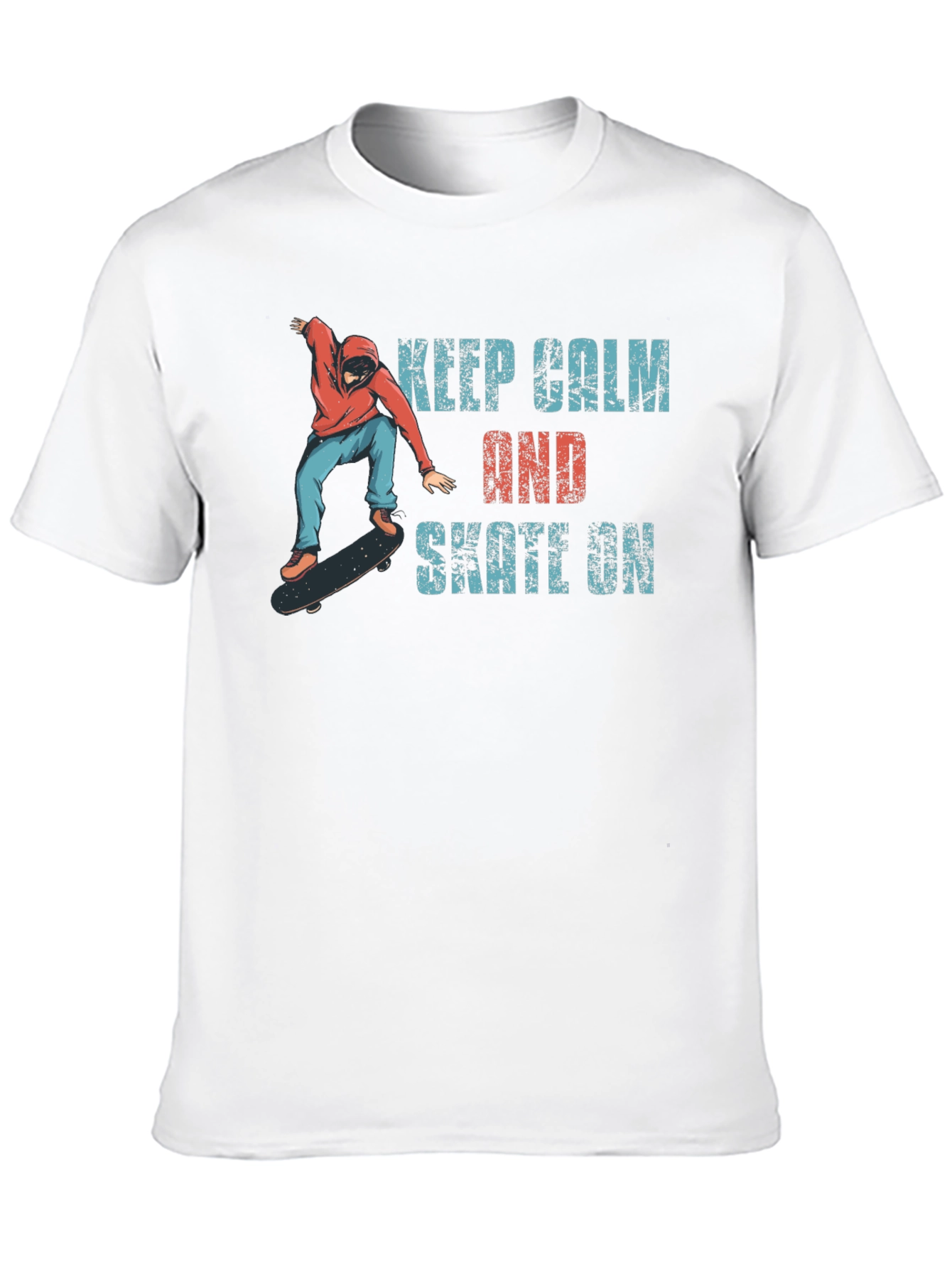 Keep Calm and Skate On T-Shirt