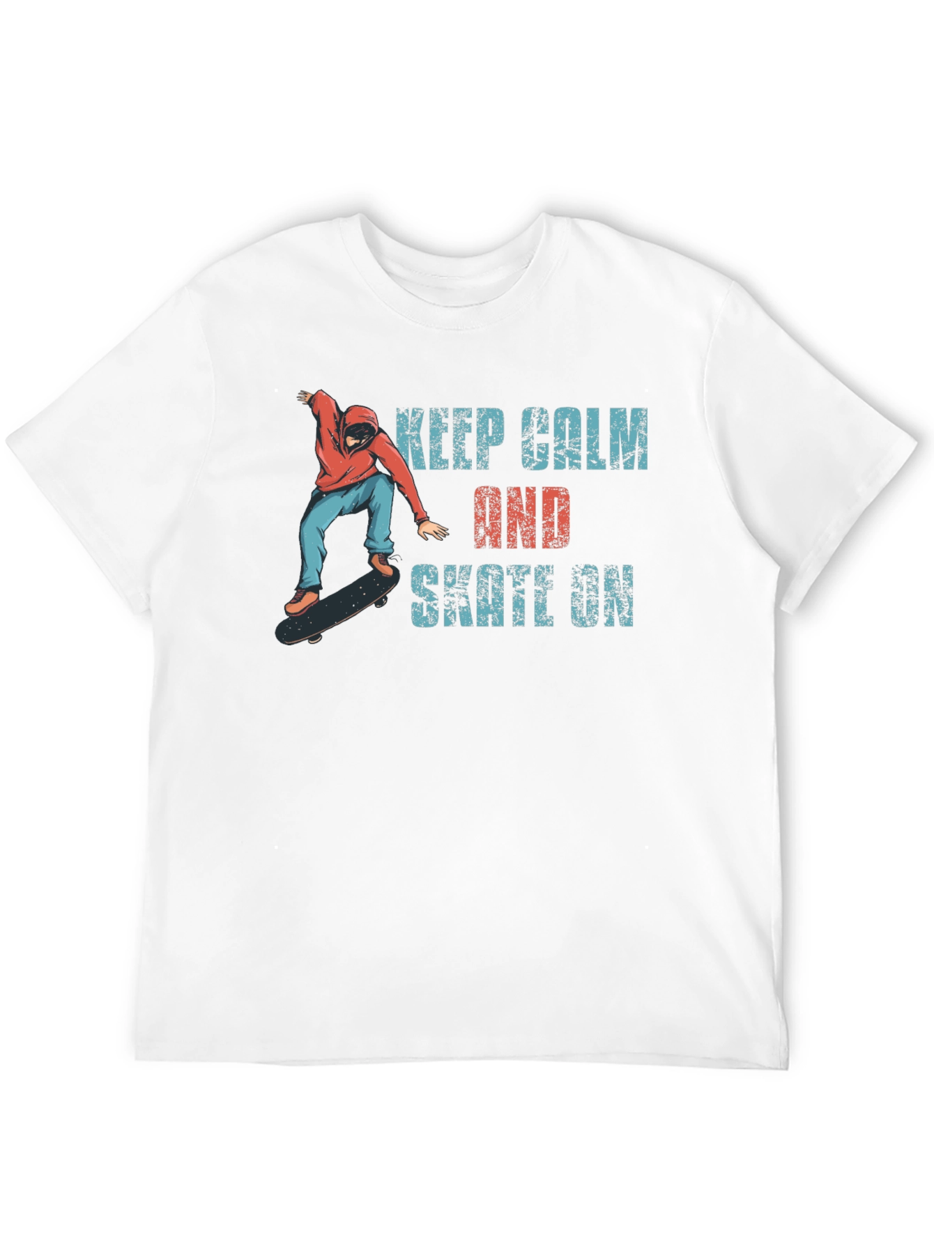 Keep Calm and Skate On T-Shirt