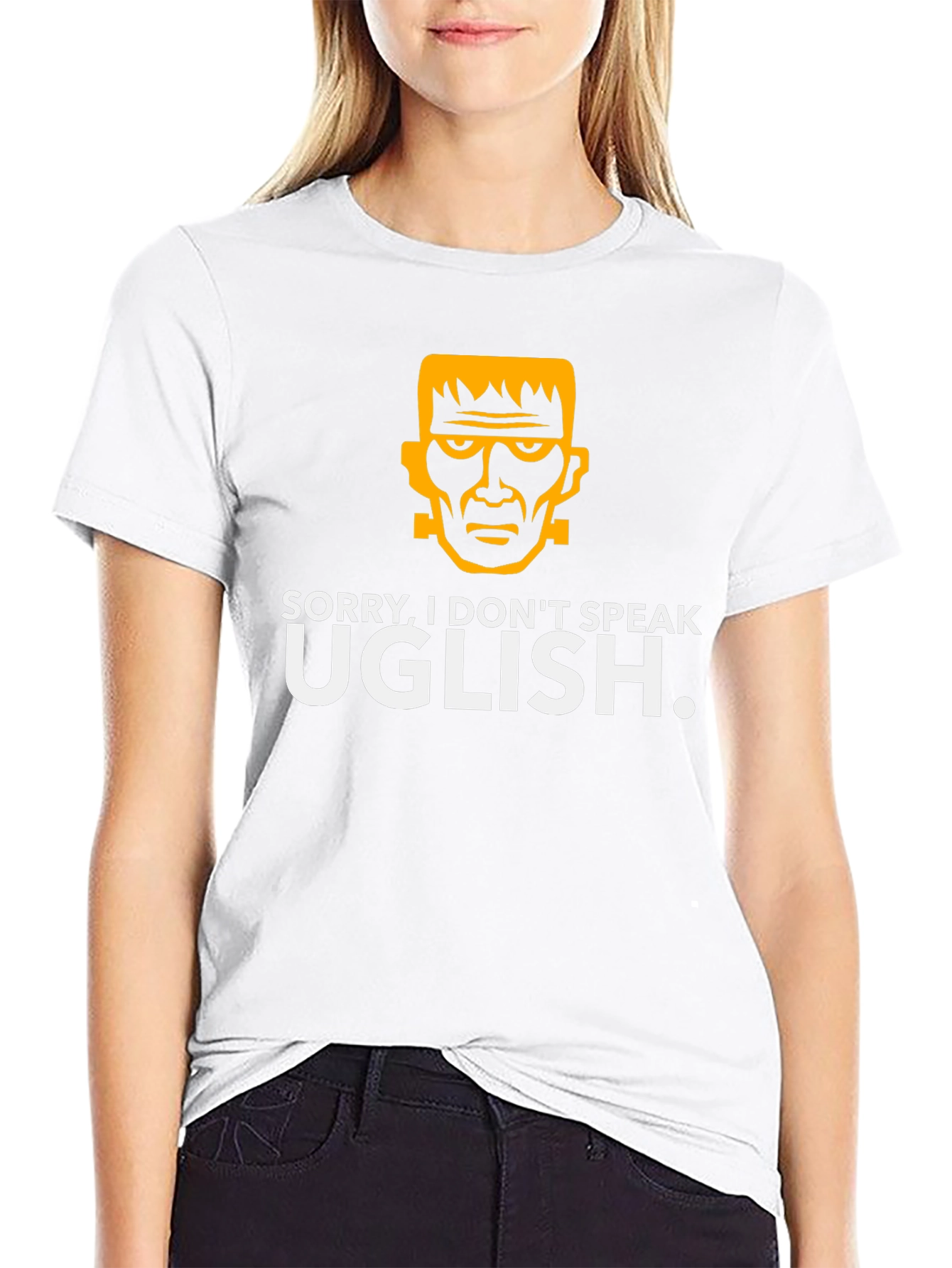 UGLISH T-Shirt - Funny Halloween Monster Tee