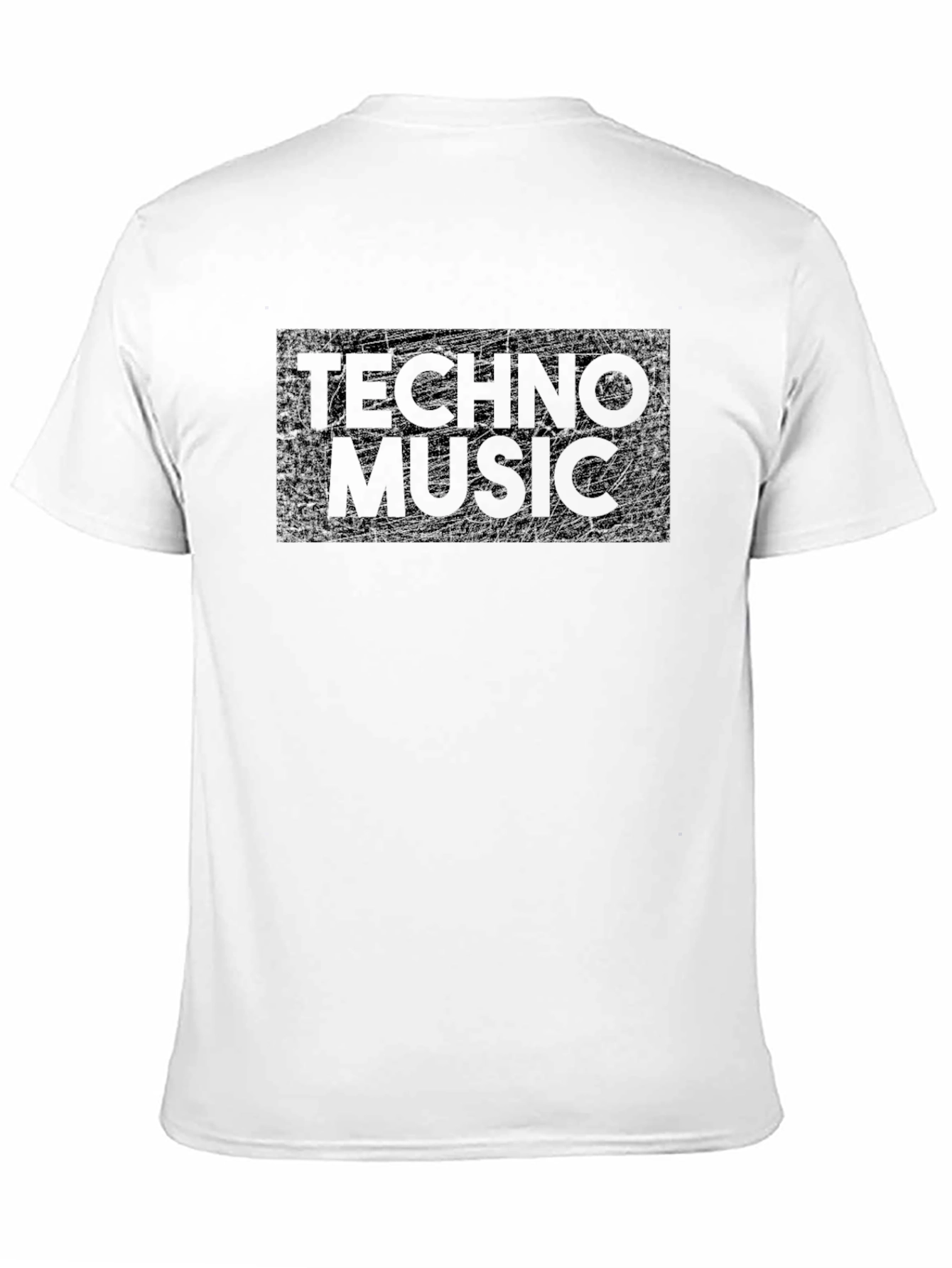 Techno Music T-Shirt - Black Graphic Tee