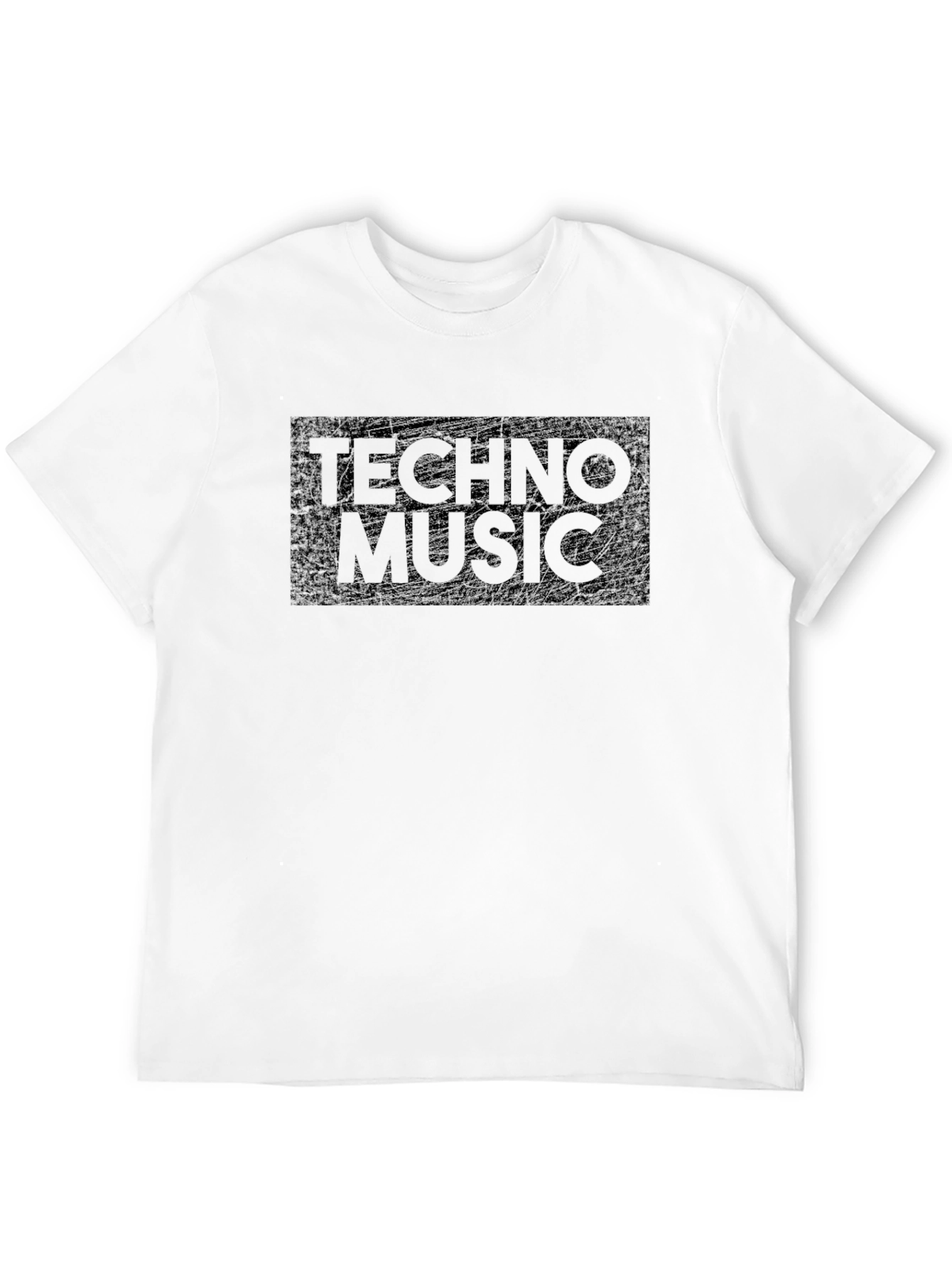 Techno Music T-Shirt - Black Graphic Tee