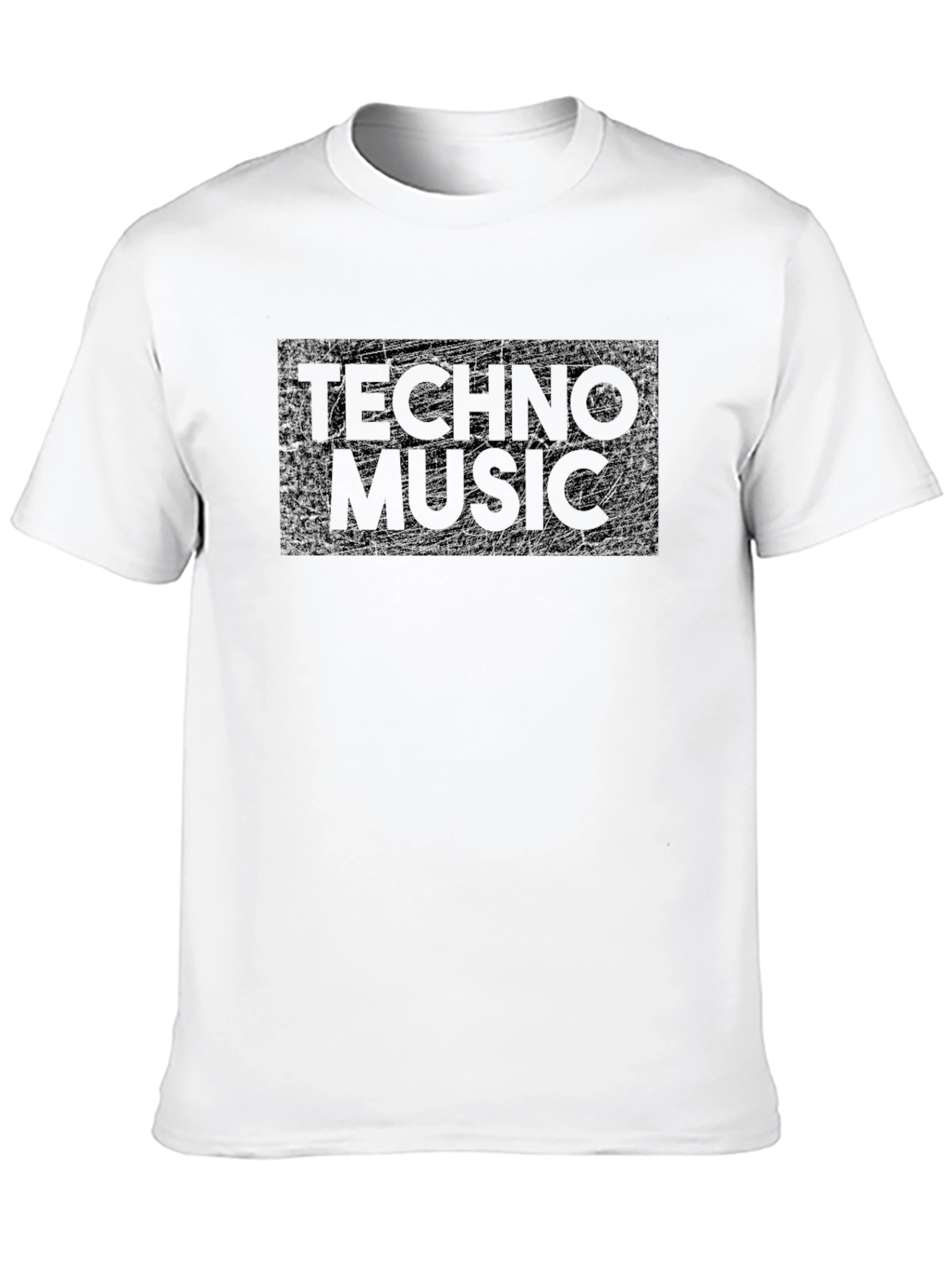 Techno Music T-Shirt - Black Graphic Tee