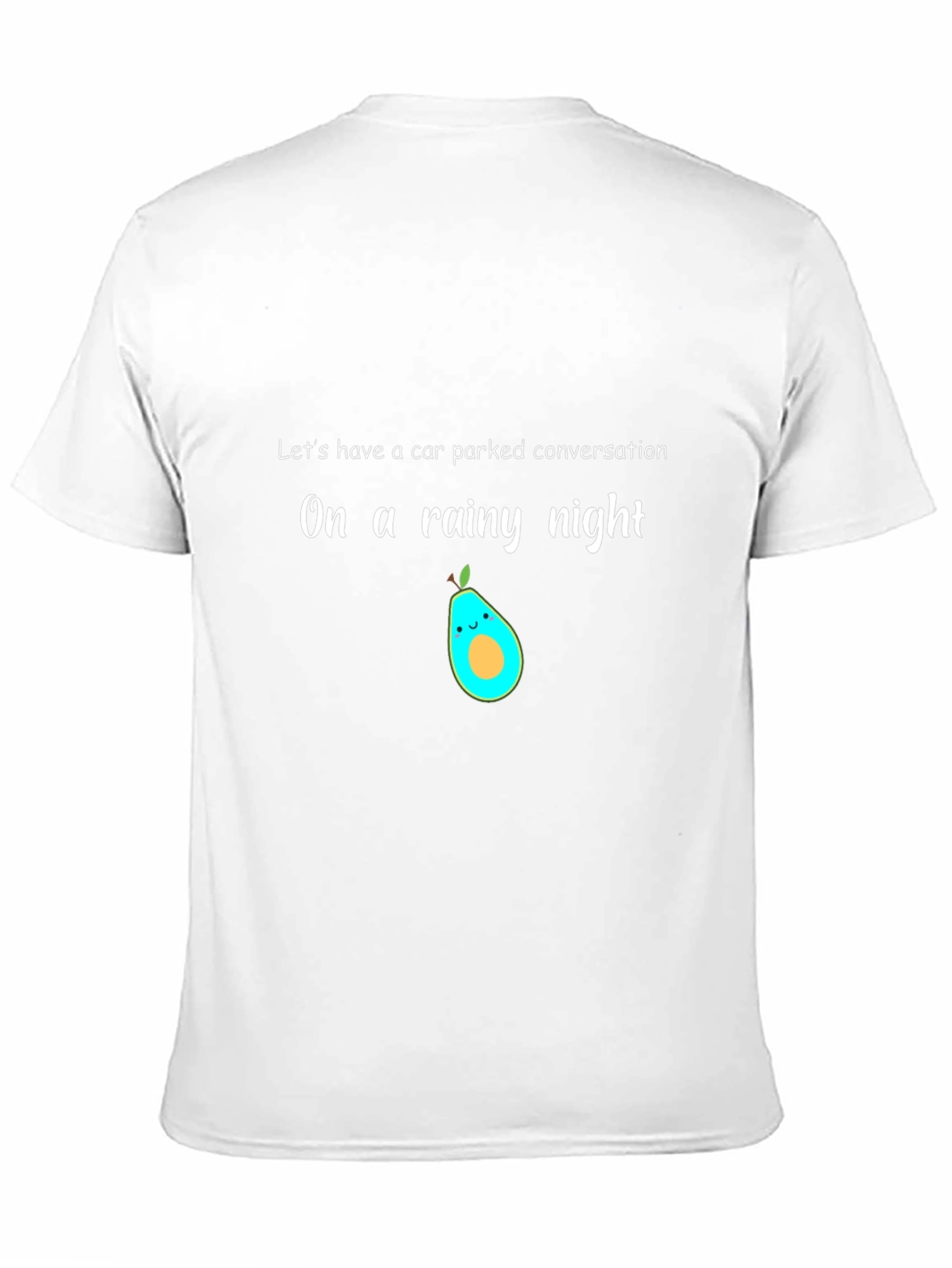 Rainy Night Avocado T-Shirt
