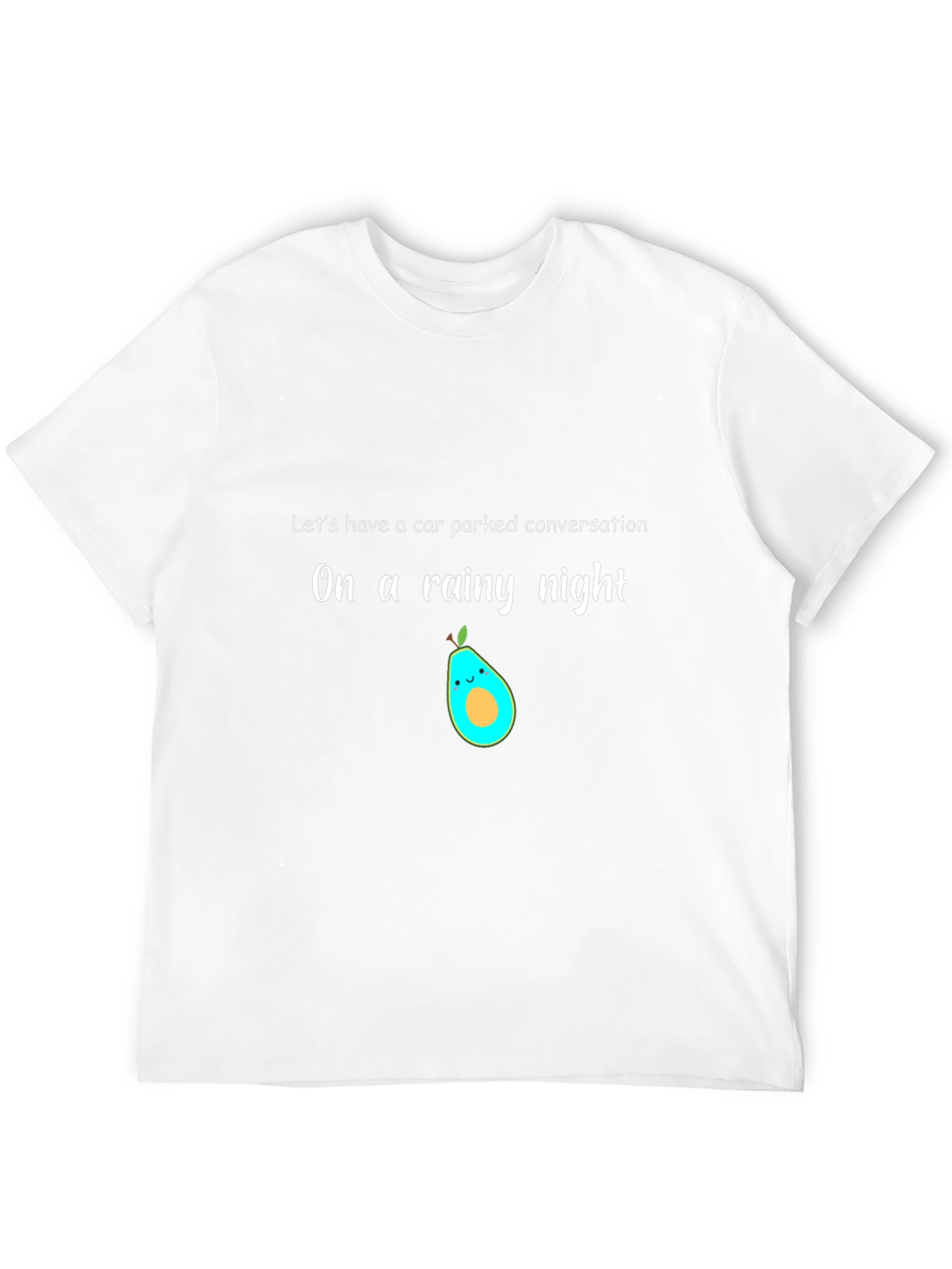 Rainy Night Avocado T-Shirt