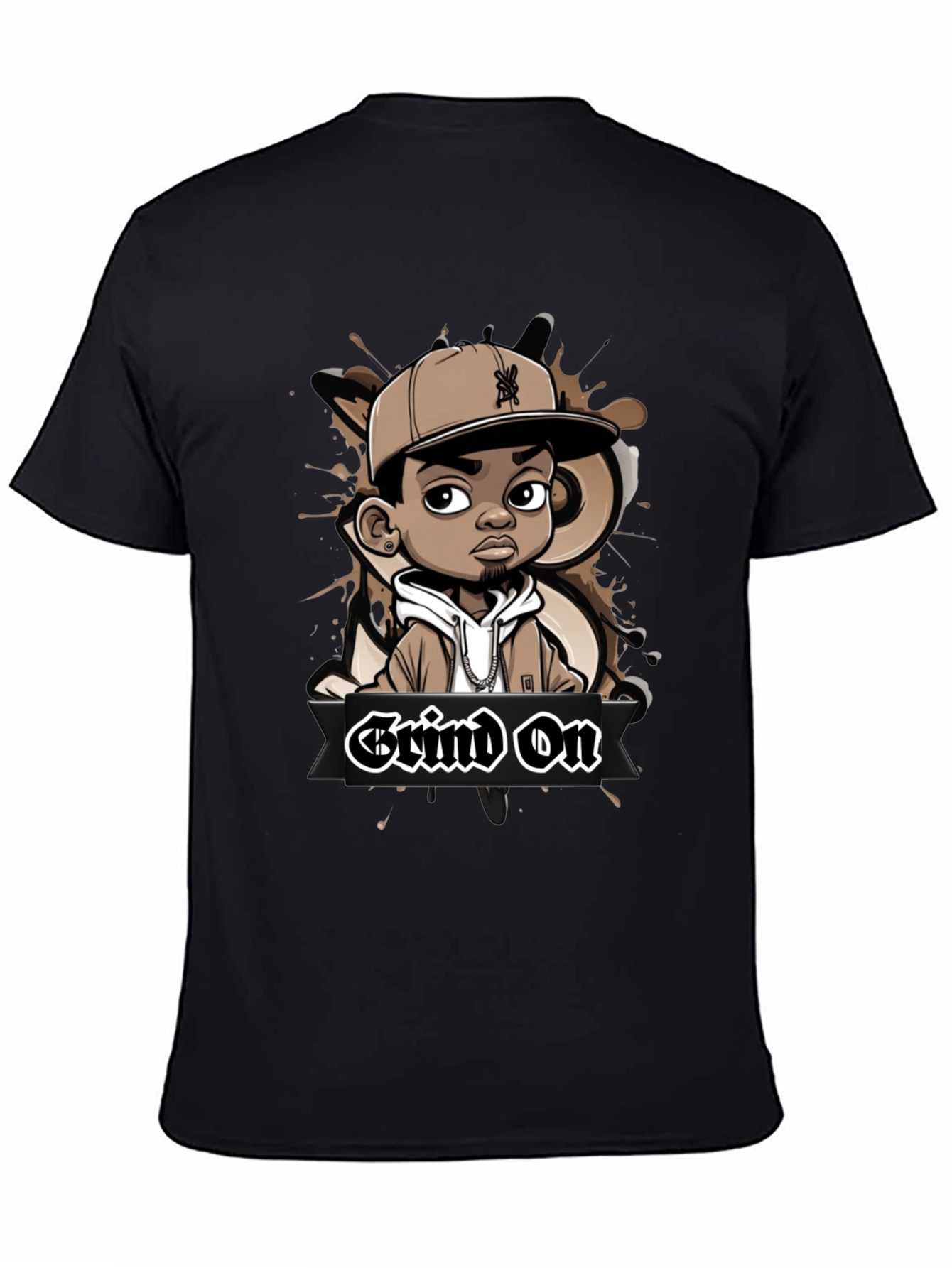 Grind On Graphic Tee - Cool Urban Style