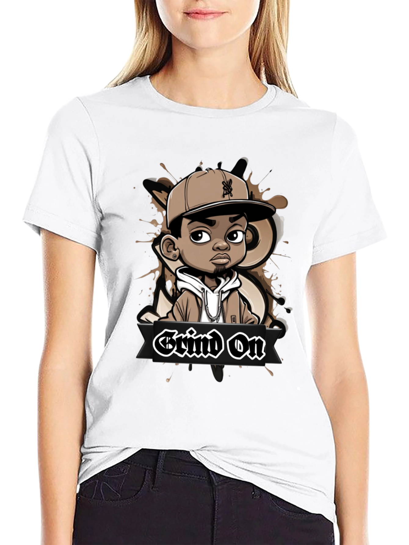 Grind On Graphic Tee - Cool Urban Style