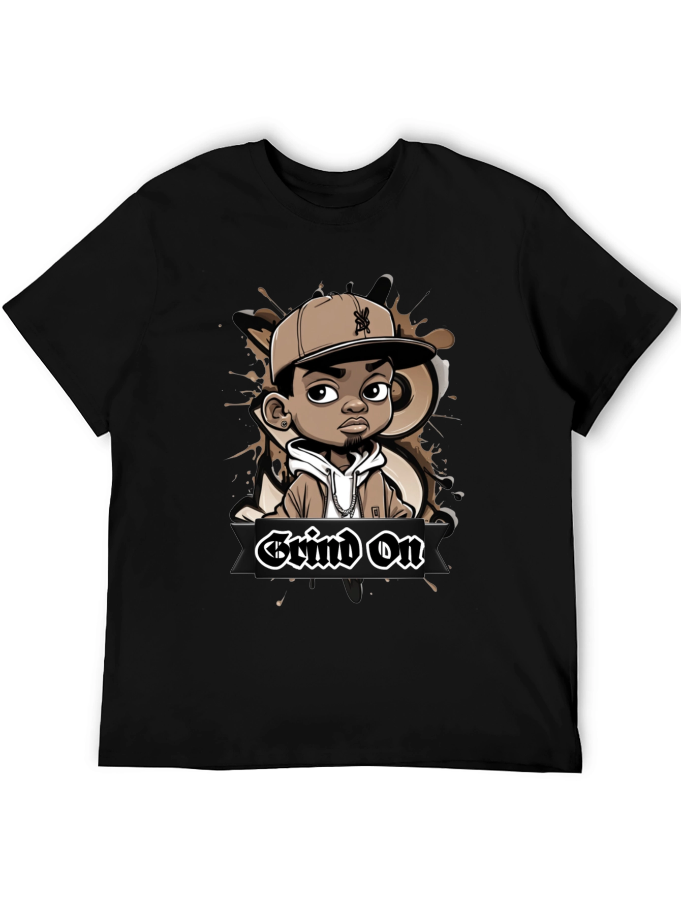Grind On Graphic Tee - Cool Urban Style
