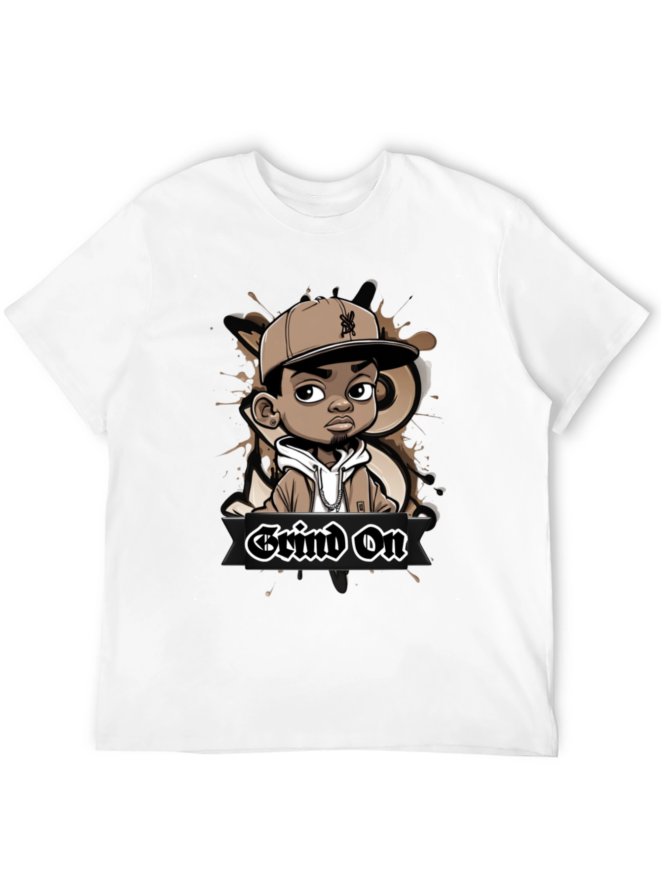 Grind On Graphic Tee - Cool Urban Style