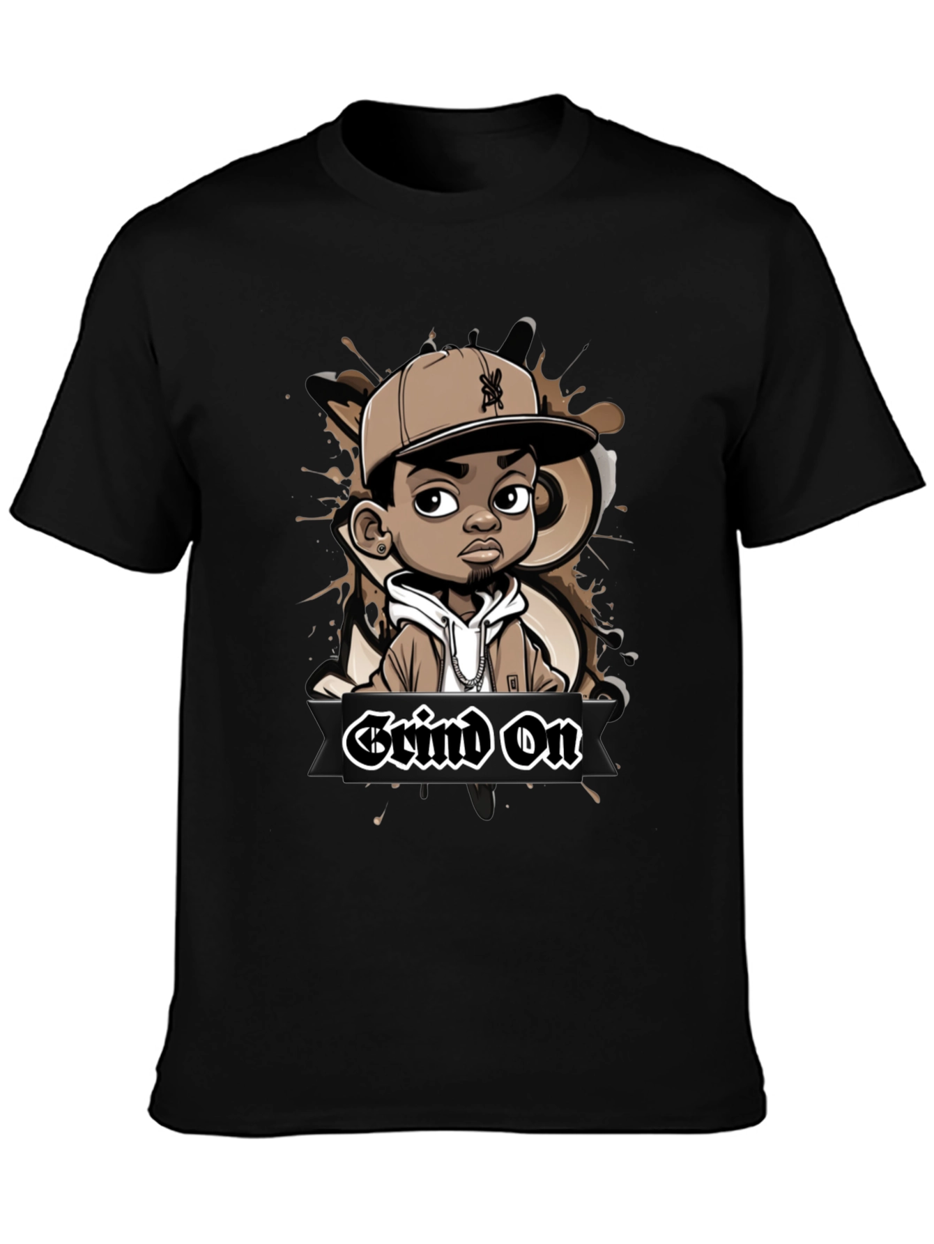 Grind On Graphic Tee - Cool Urban Style