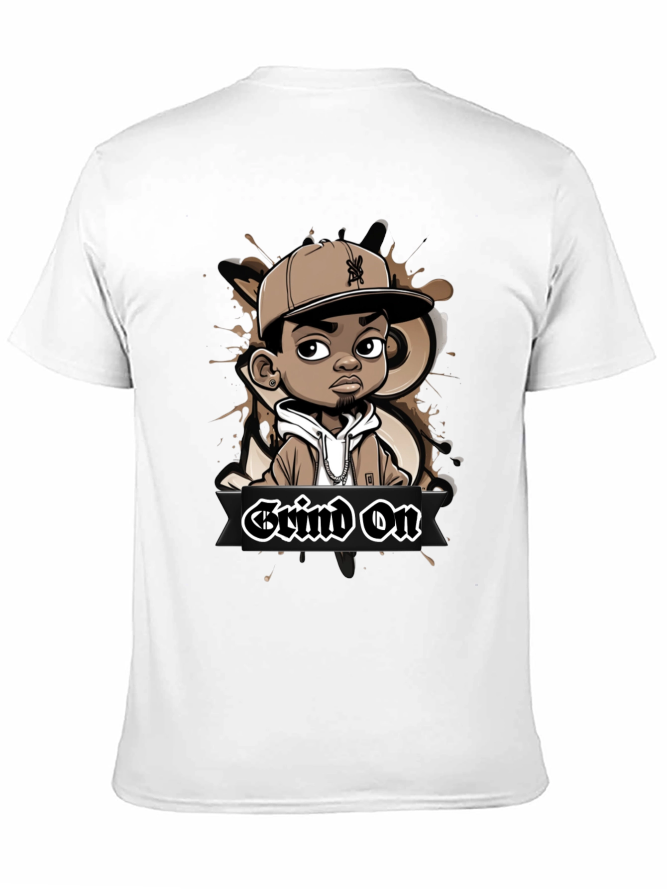 Grind On Graphic Tee - Cool Urban Style