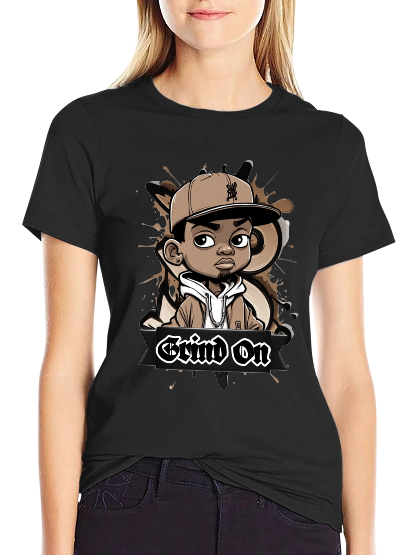 Grind On Graphic Tee - Cool Urban Style