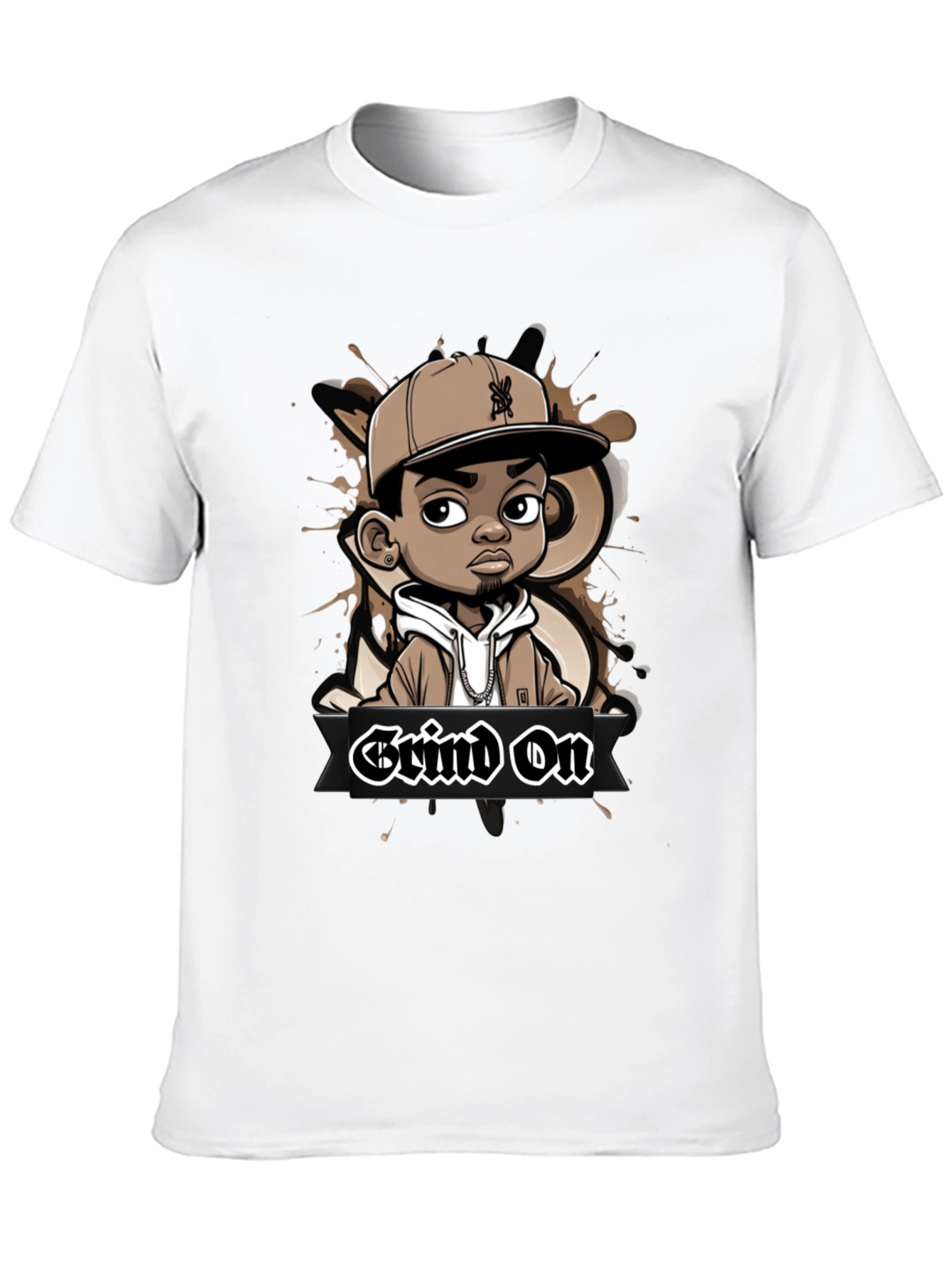Grind On Graphic Tee - Cool Urban Style