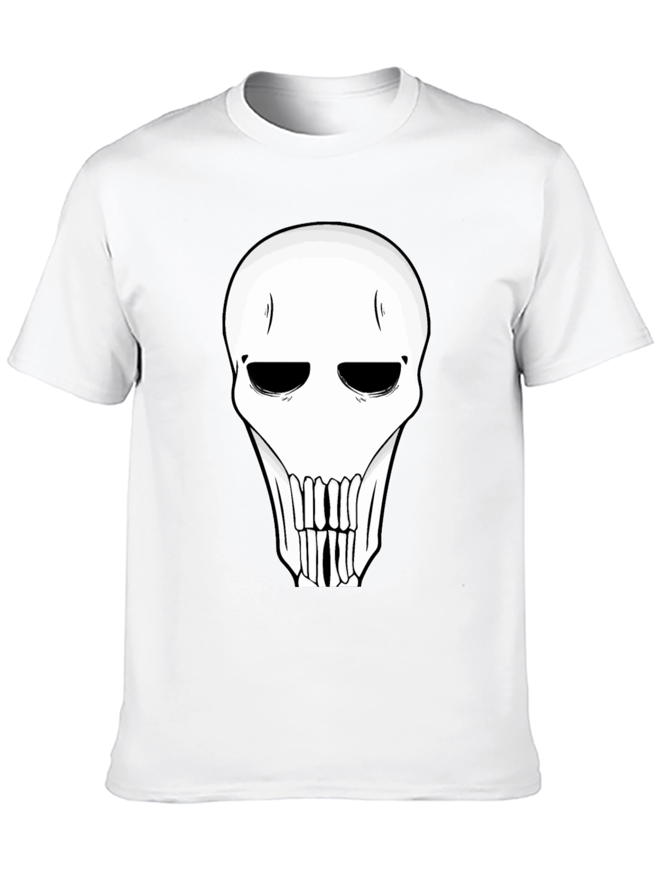 Skull Graphic Black T-Shirt for Men
