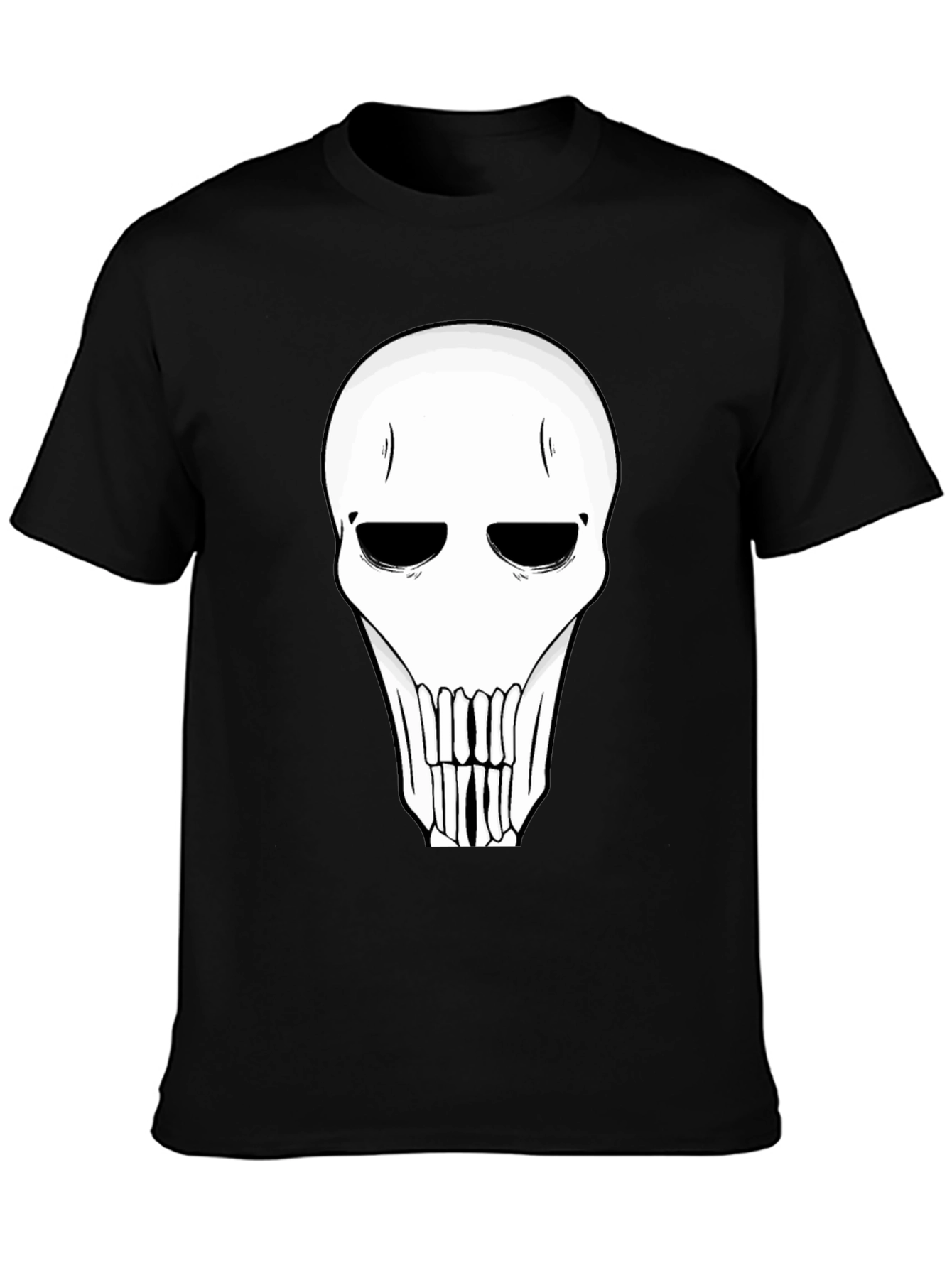 Skull Graphic Black T-Shirt for Men