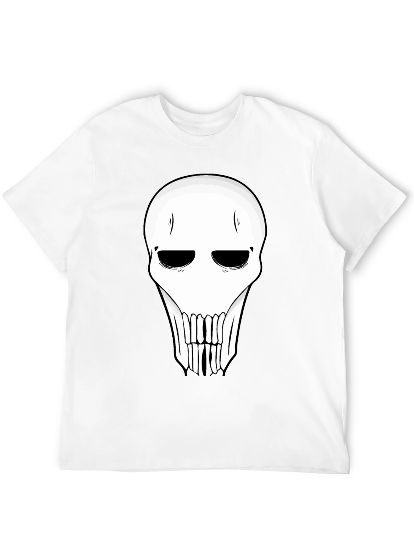 Skull Graphic Black T-Shirt for Men