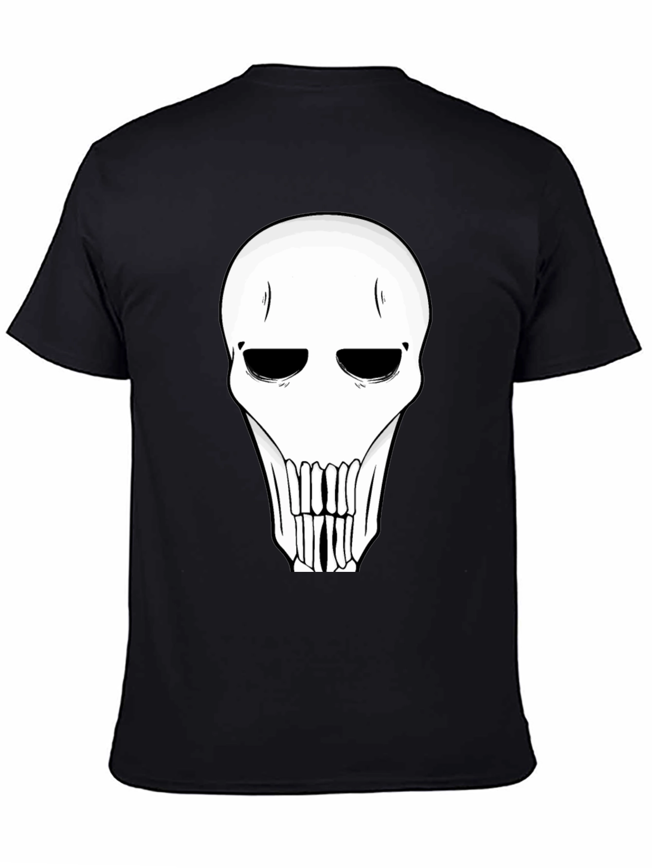 Skull Graphic Black T-Shirt for Men