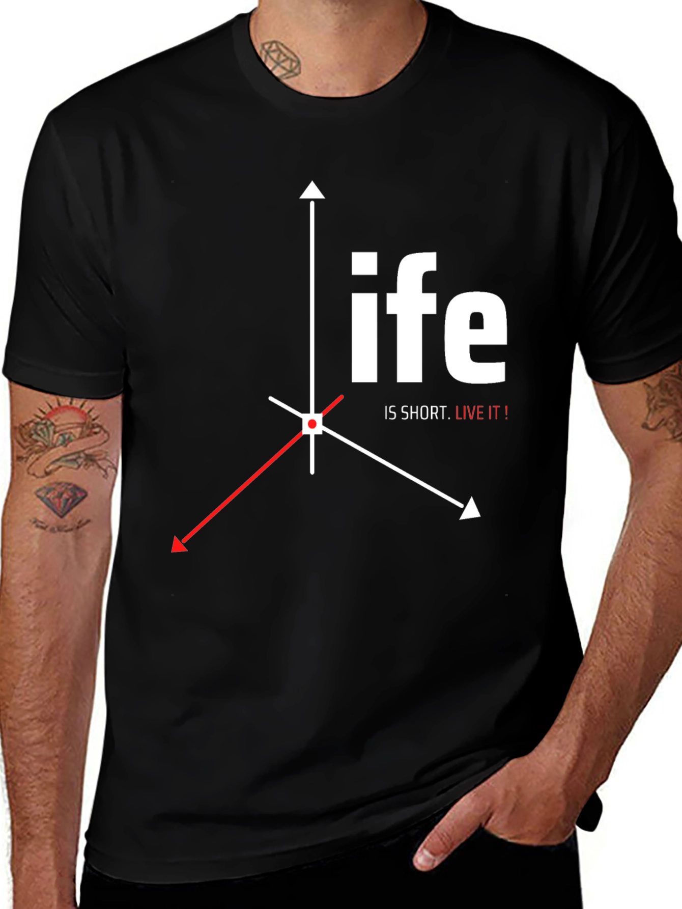Life is Short T-Shirt - Graphic Tee