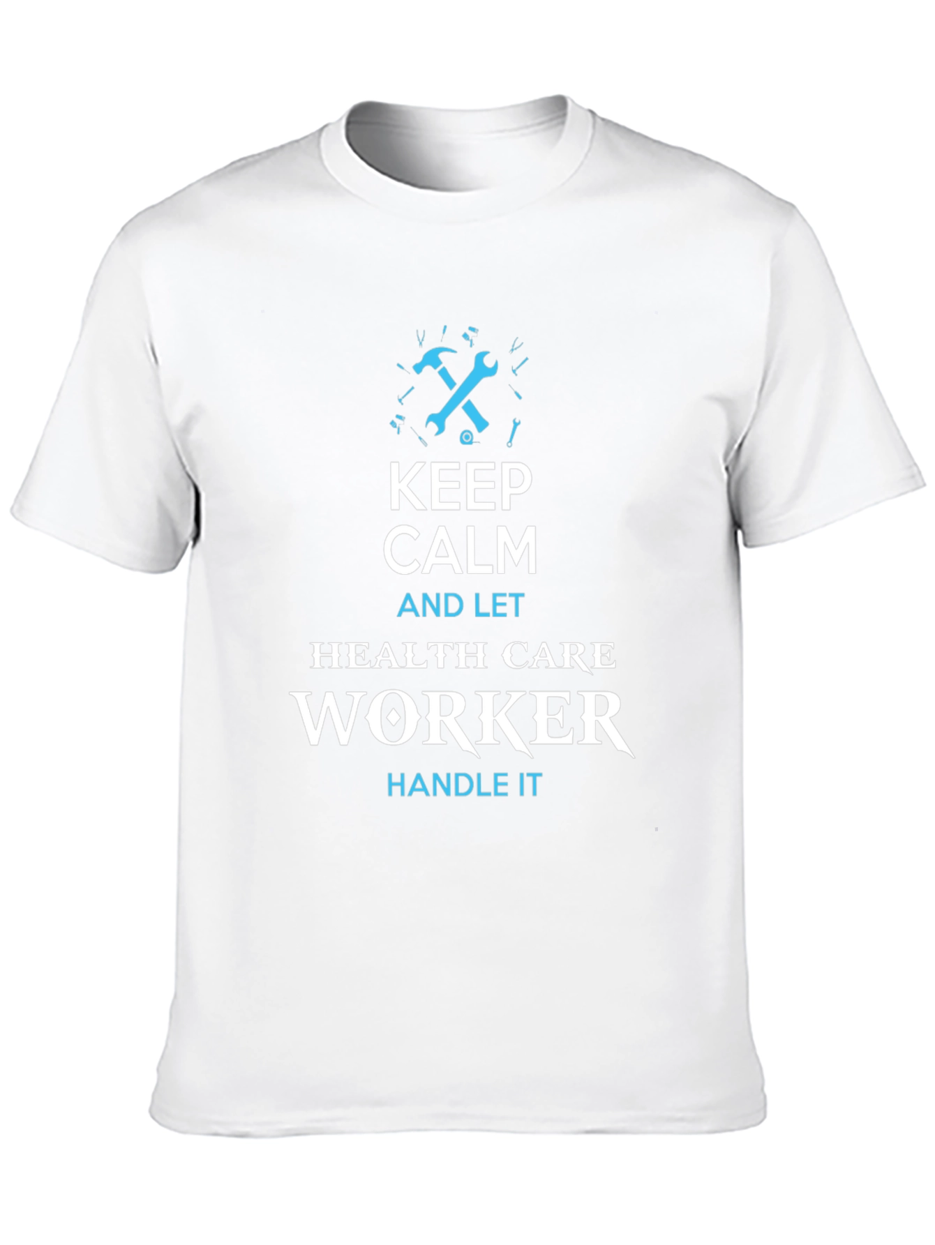 Keep Calm Health Care Worker Graphic T-Shirt