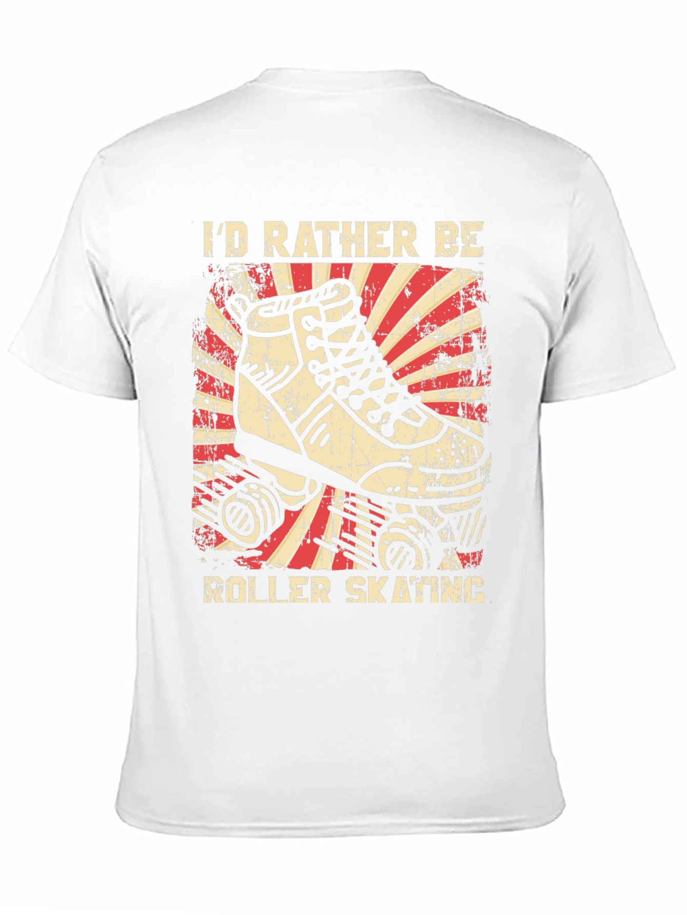 Roller Skating T-Shirt - Id Rather Be Skating!